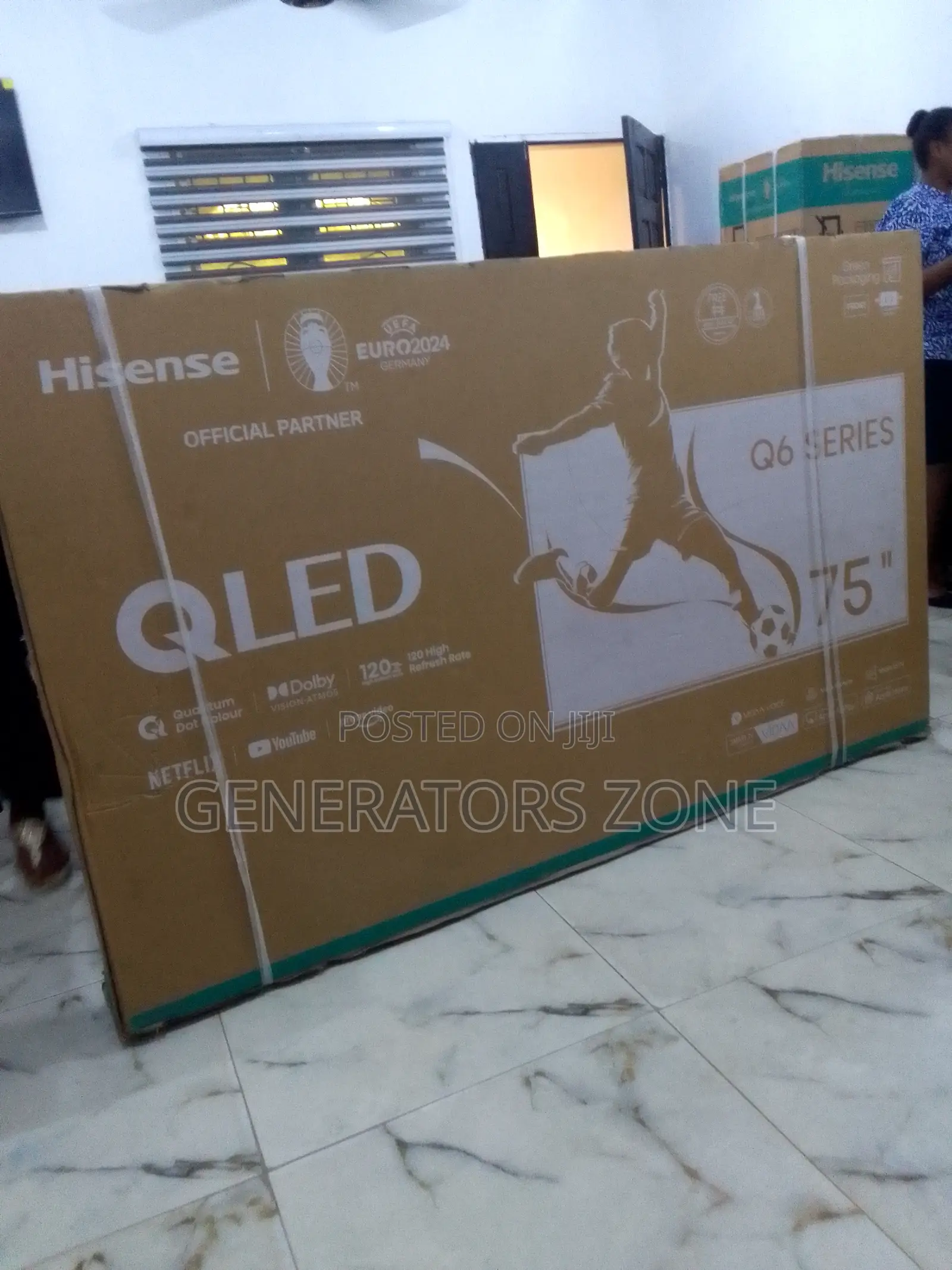 High-End Hisense Quality 75 Inches Qled Qseries Tv
