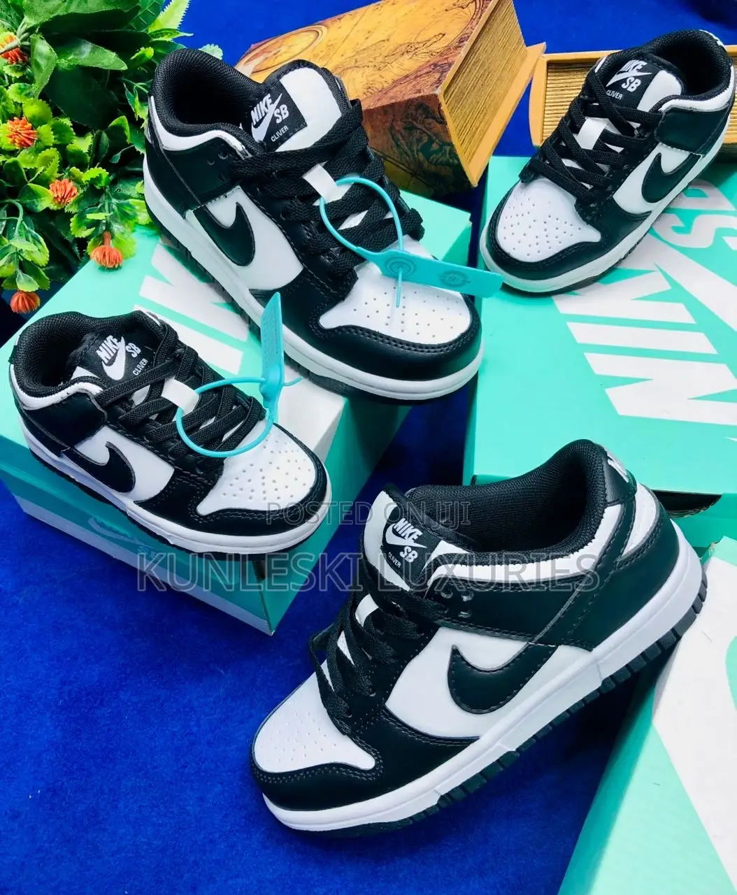 Original Nike SB Dunk Low Sneakers for Kids