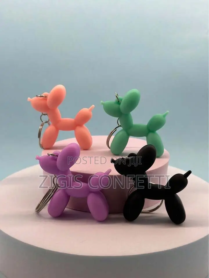 Balloon Dog Key Chains
