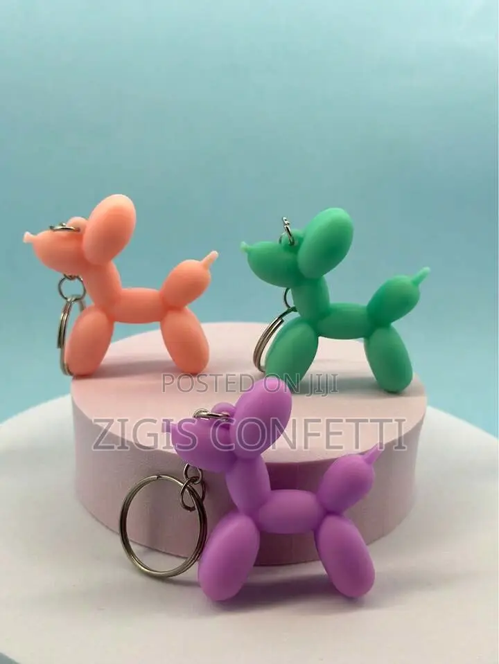 Balloon Dog Key Chains