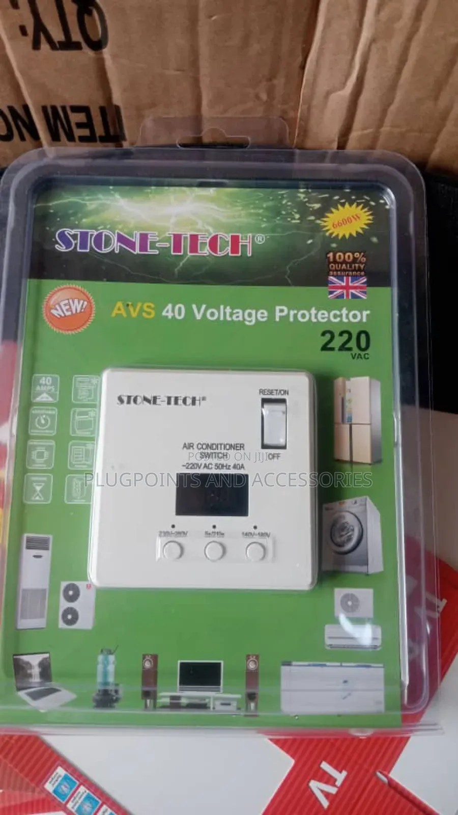 Stonetech AVS 40 AC SWITCH/Voltage Protector