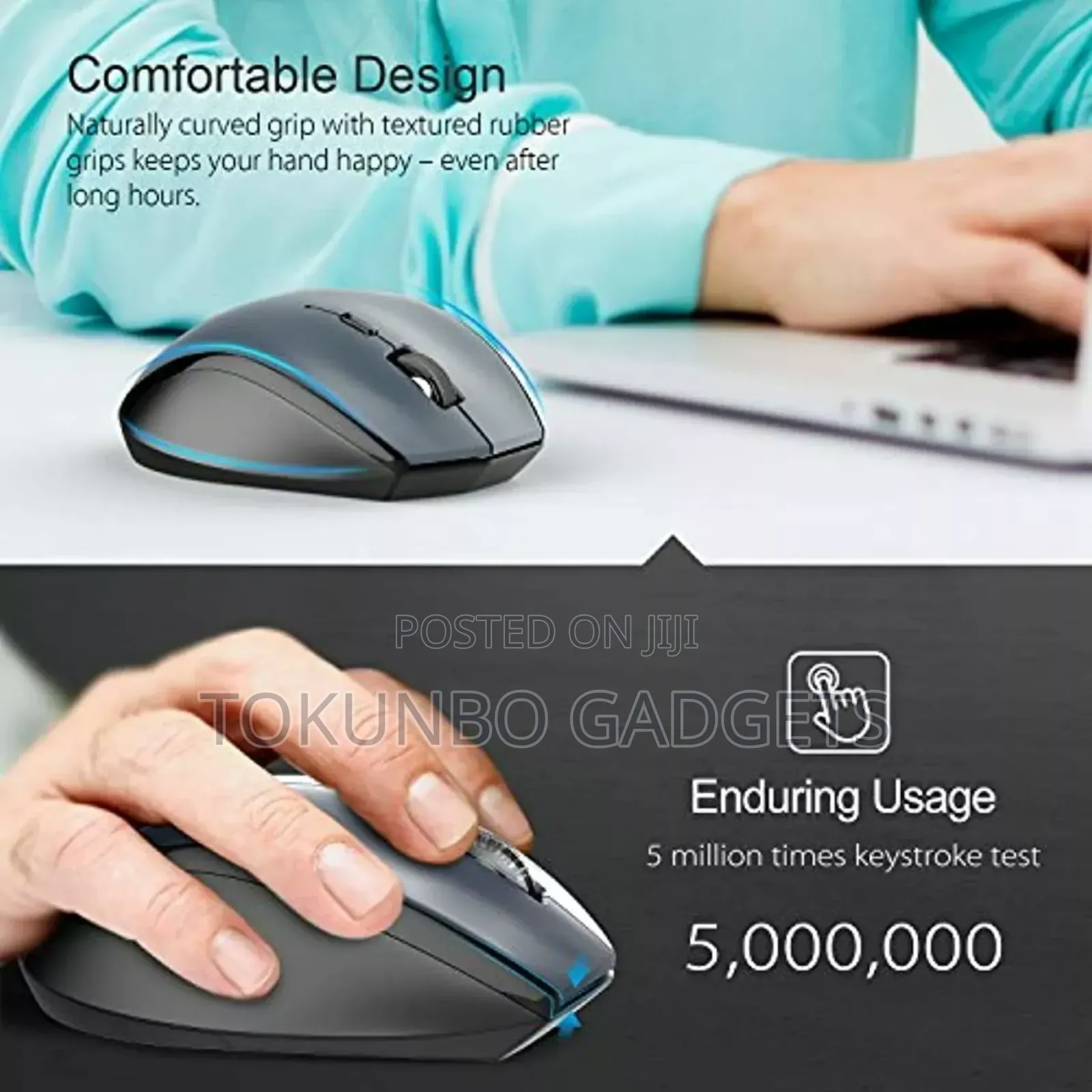 DPI 6 Adjustment Levels Nano M002 2.4G Classic Wireles Mouse
