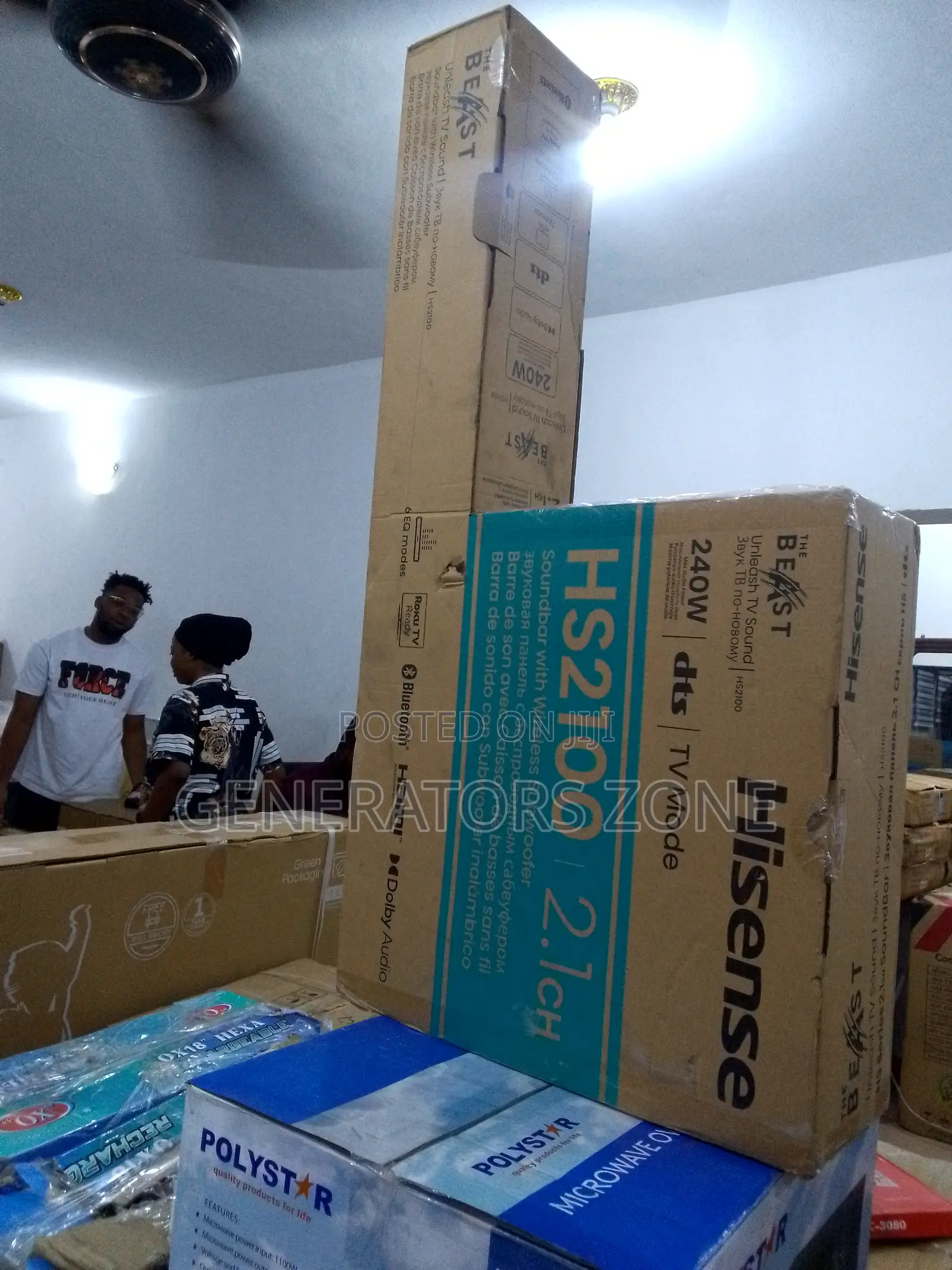 Clear Audio Hisense Soundbar "Aud 2100hs"