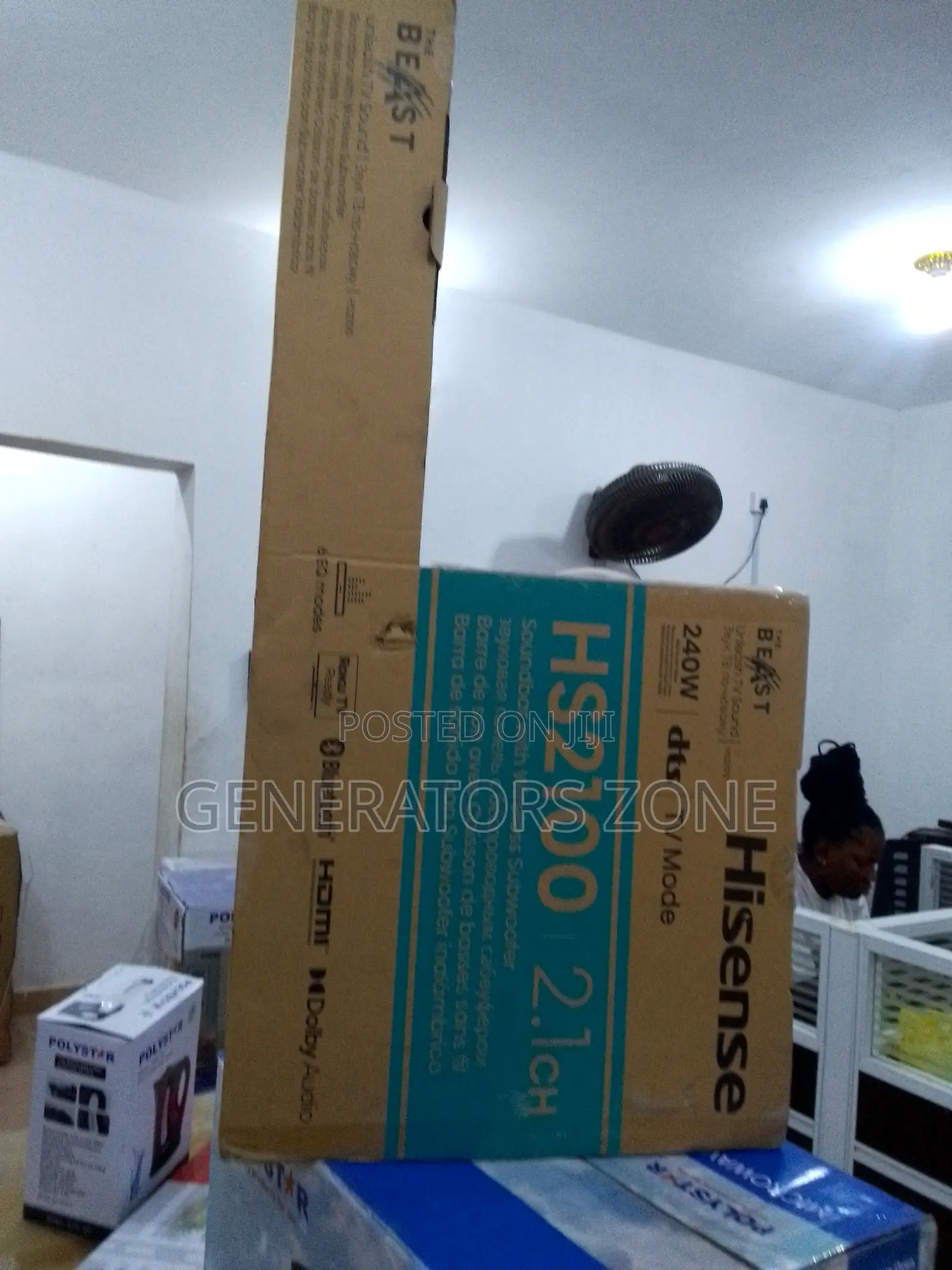 Stylish Look Hisense Soundbar AUD 2100hs
