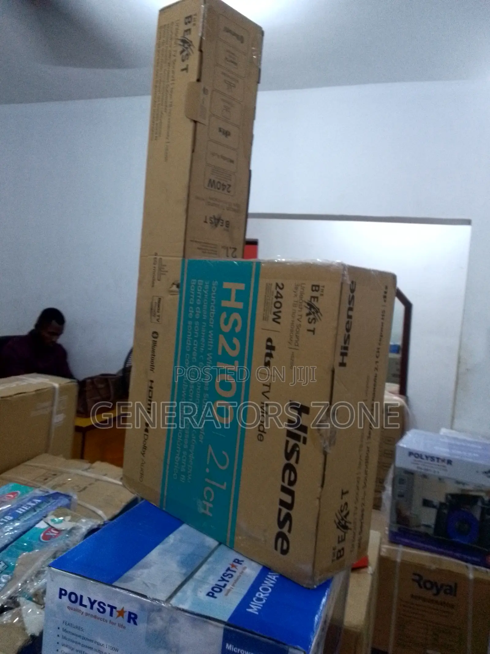 Easy-to-Use Hisense Soundbar AUD 2100hs