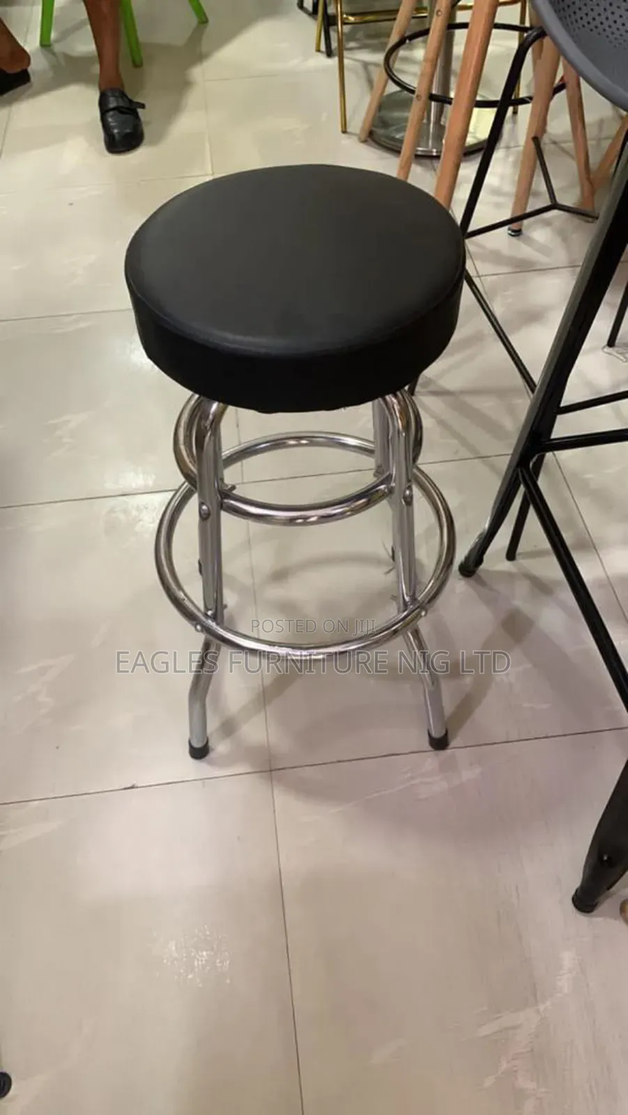 High Quality Black Wine Bar Stool
