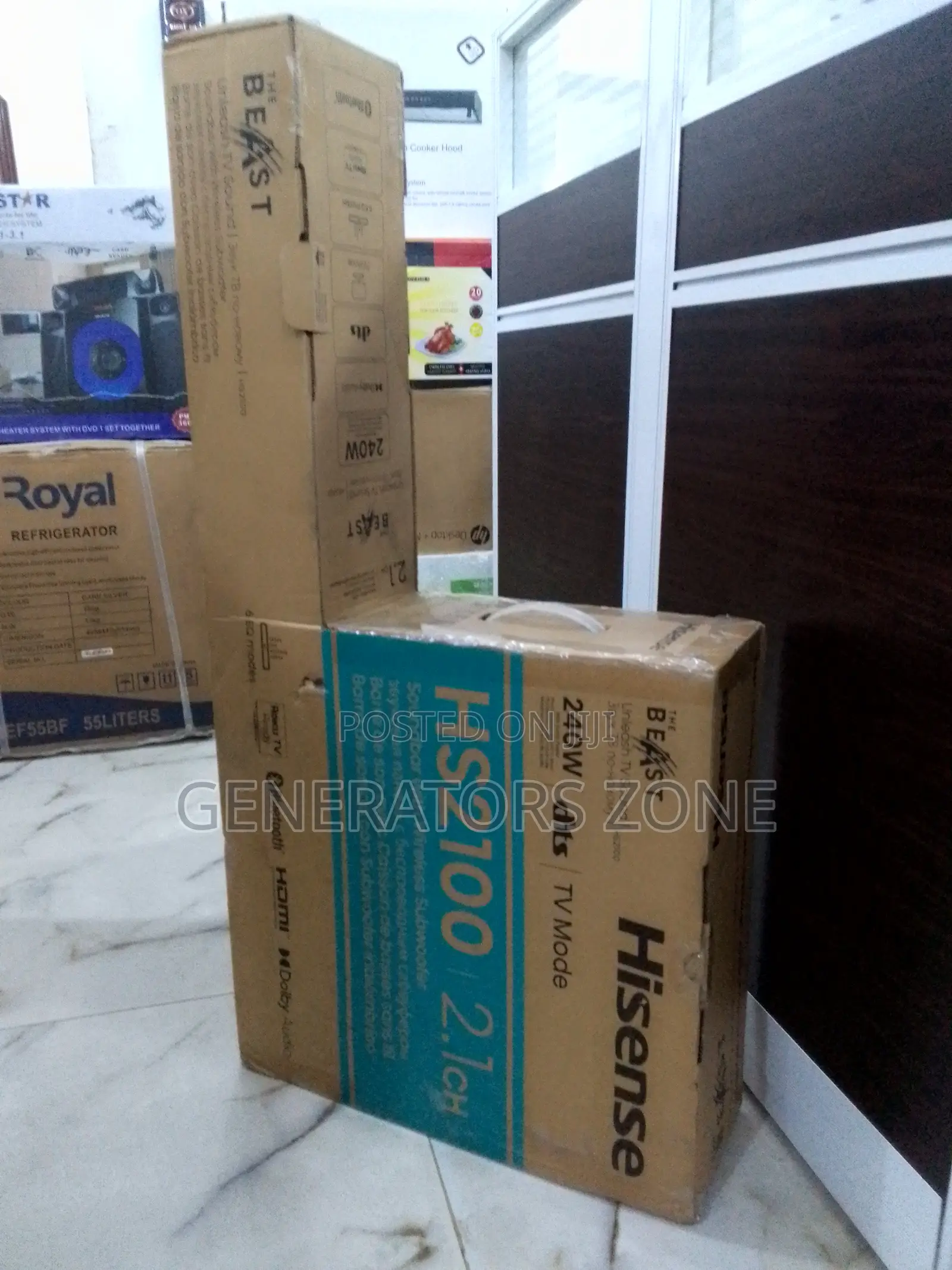 Hi-Fi Sound Hisense Soundbar AUD 2100hs