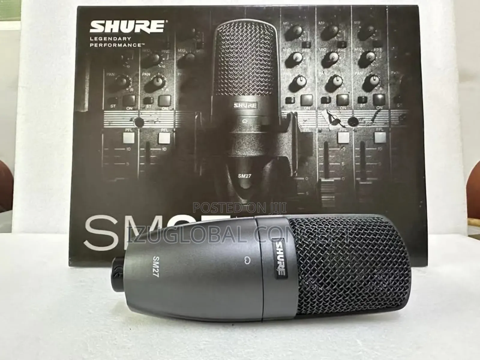 Shure SM27 Large-Diaphragm Condenser Microphone