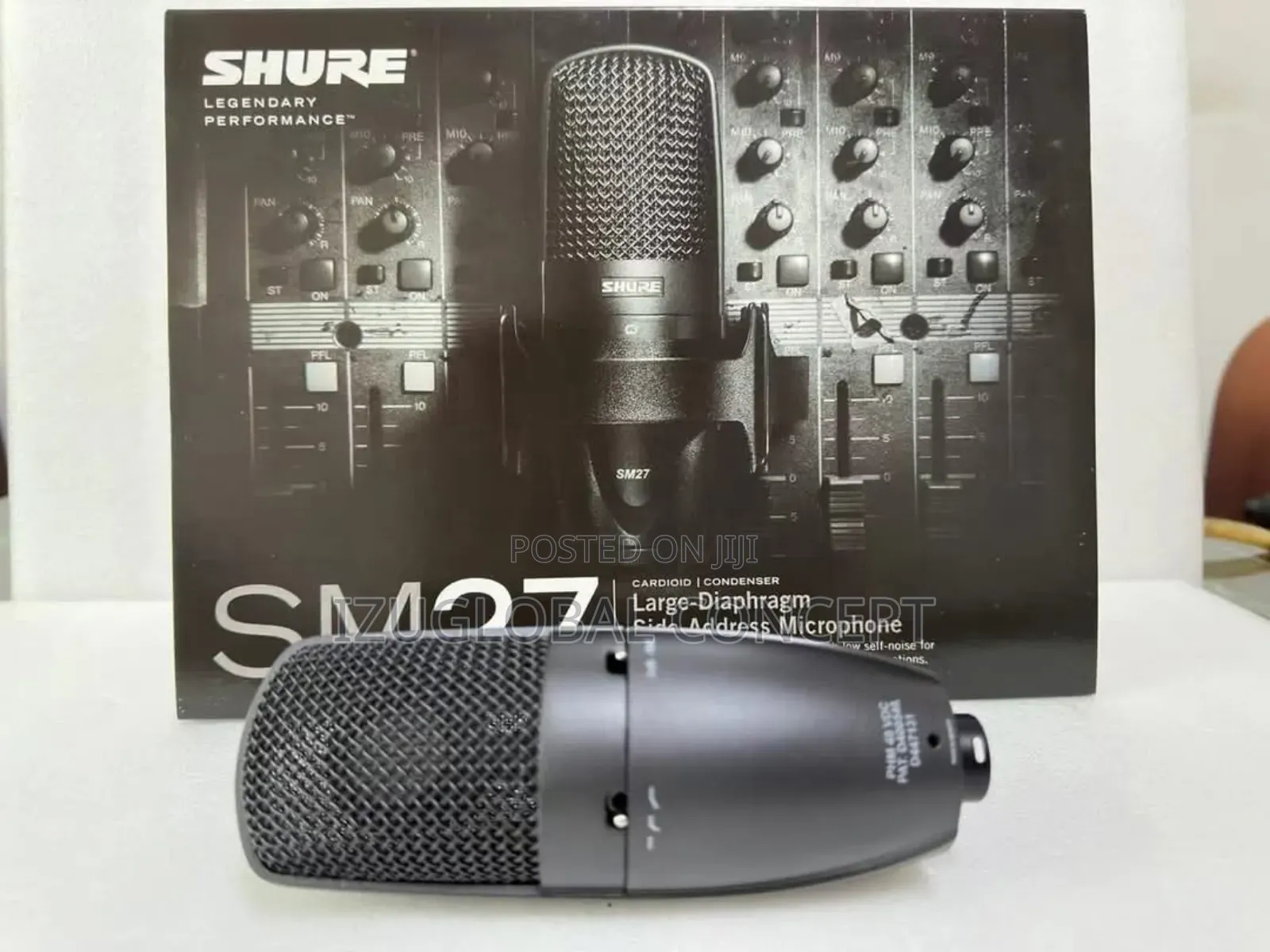 Shure SM27 Large-Diaphragm Condenser Microphone