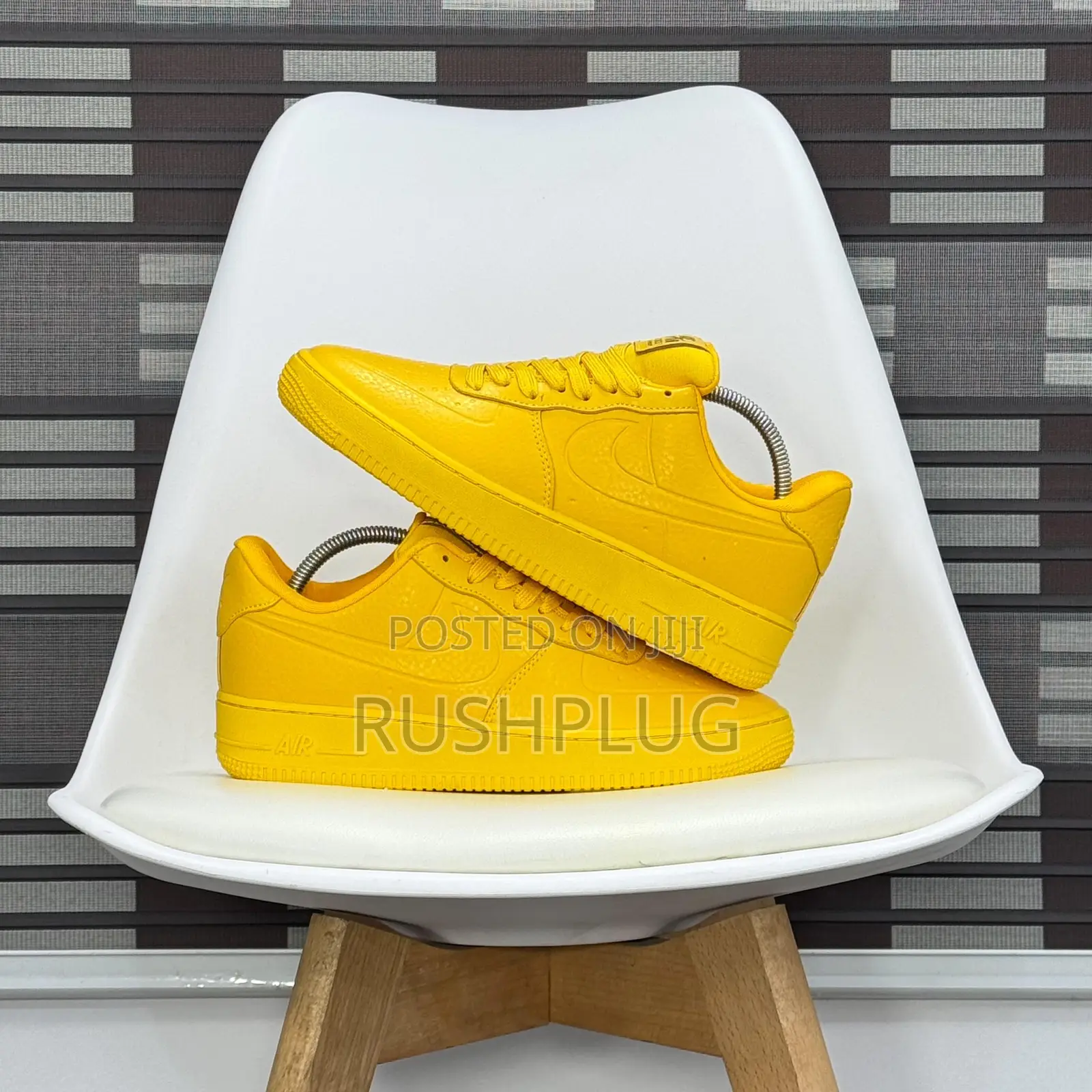 Nike Air Force 1 ‘07 Pro-Tech “University Gold” Sneakers