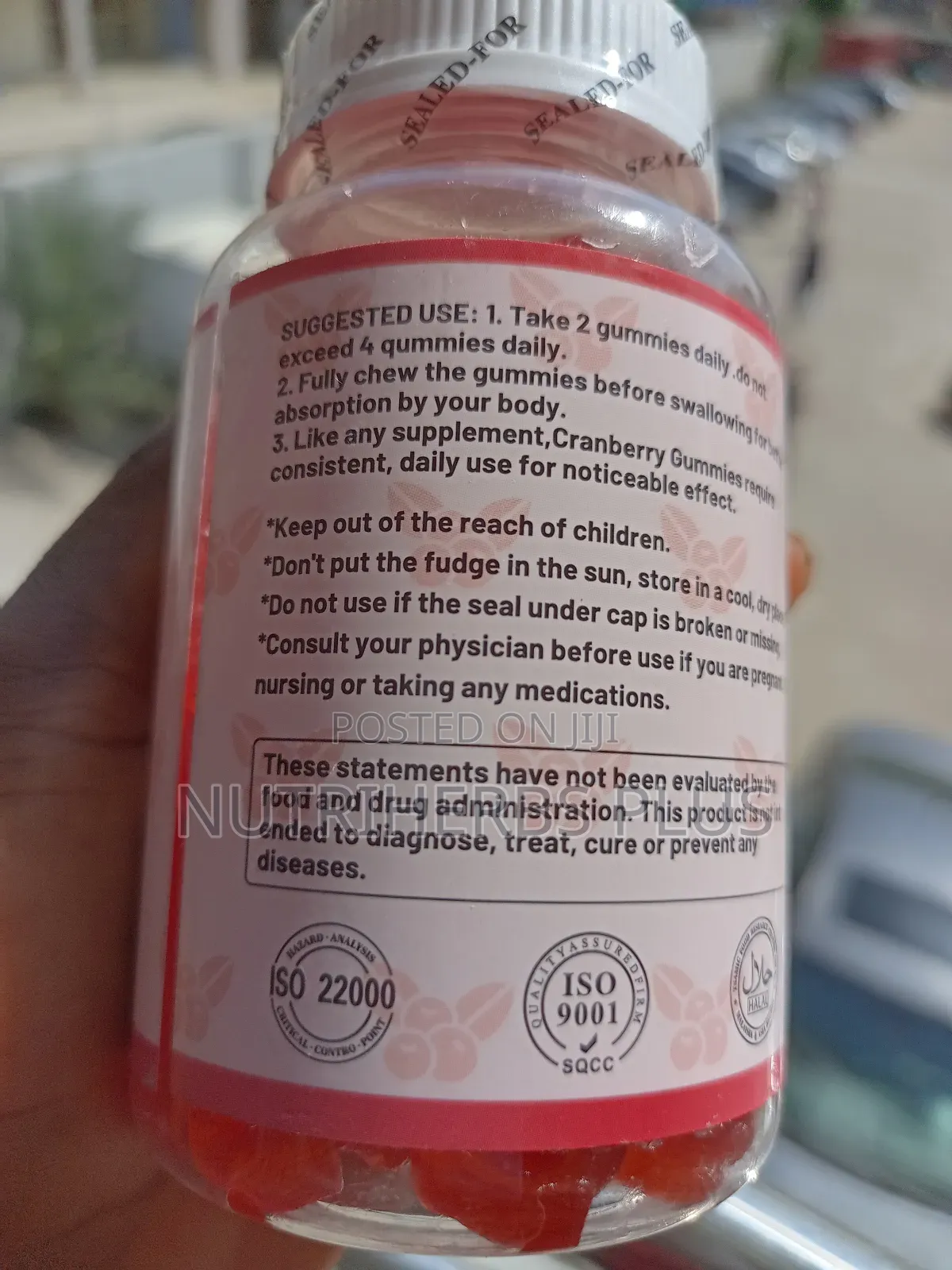 Cranberry Gummies for Urinary Tract Health
