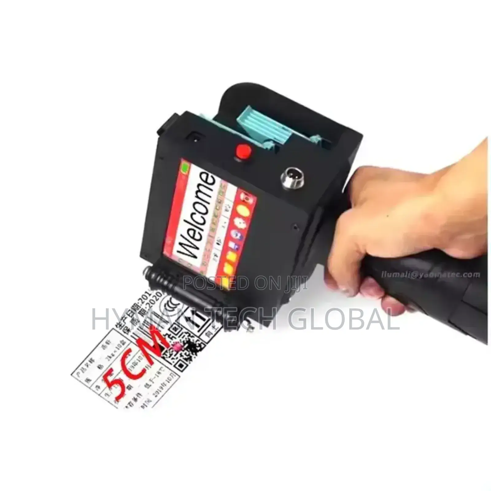 5cm Handheld Inkjet Printer for Code, Expire Date Cardboard