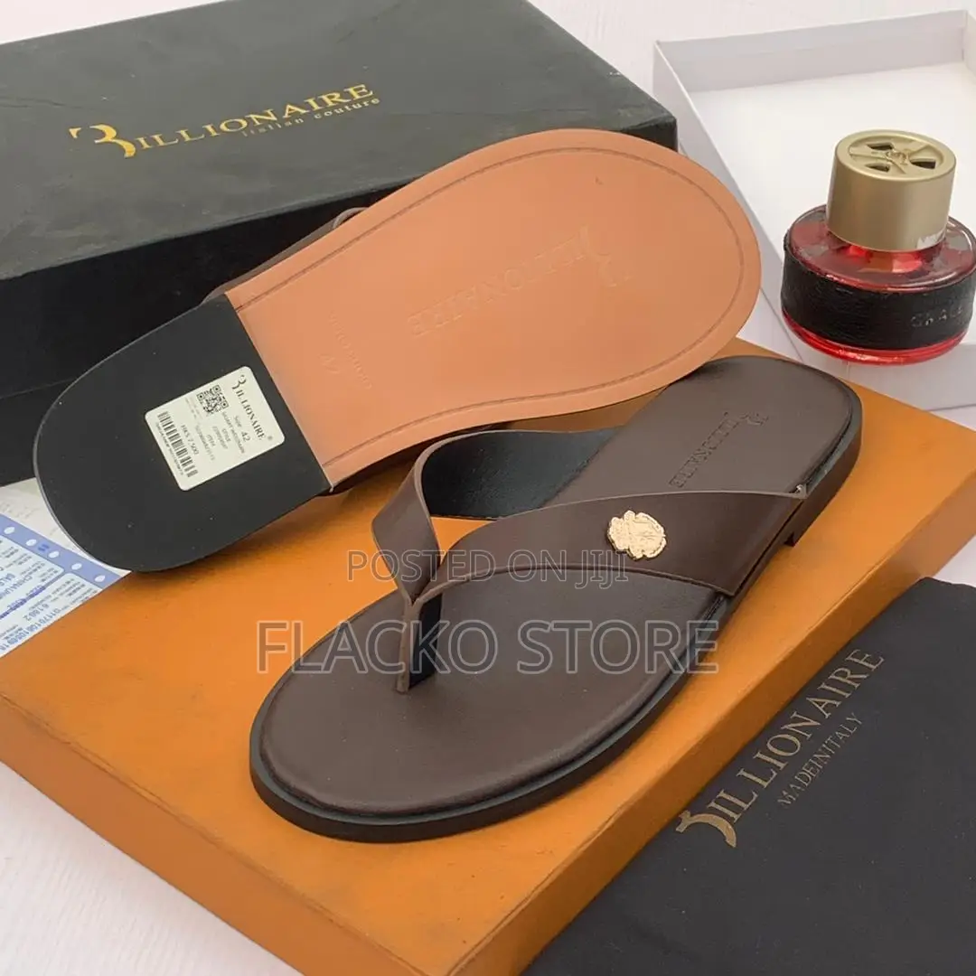 Original Billionaire Leather Slip Ons