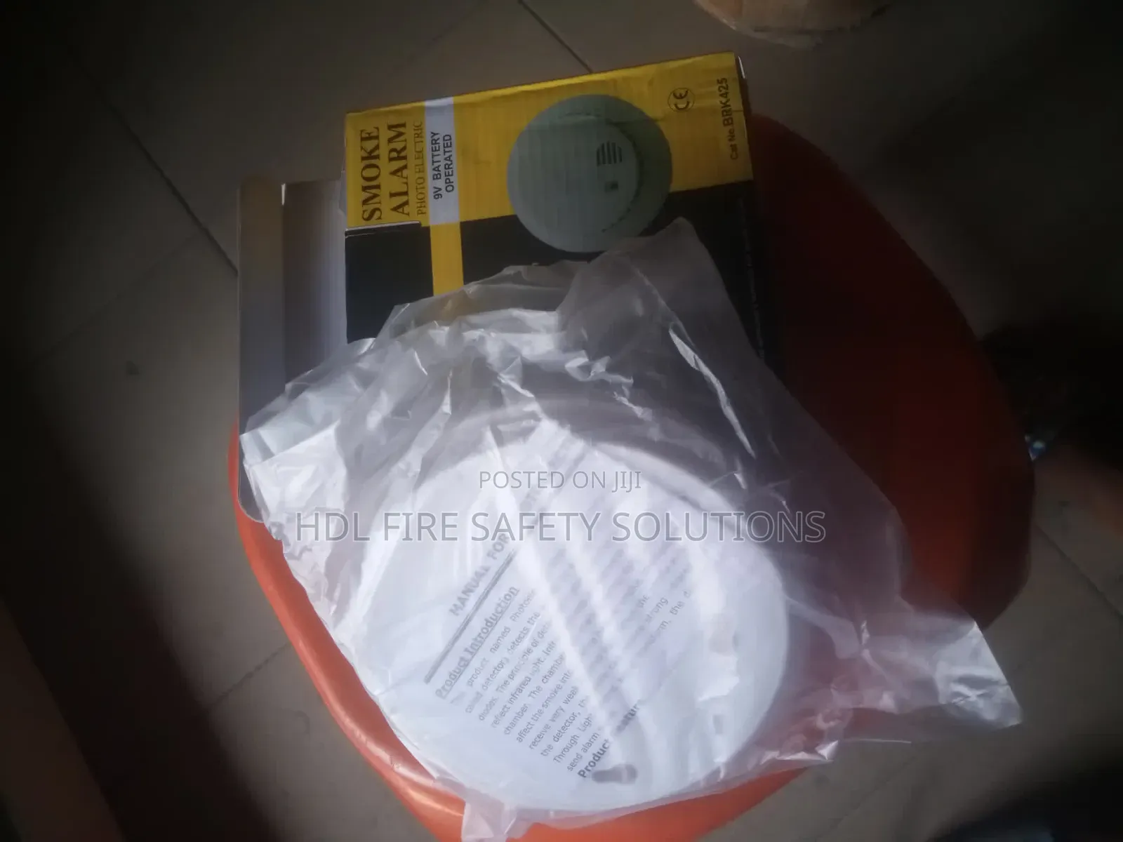 Smoke Detector (Battery Operated And Photoelectric Detector)
