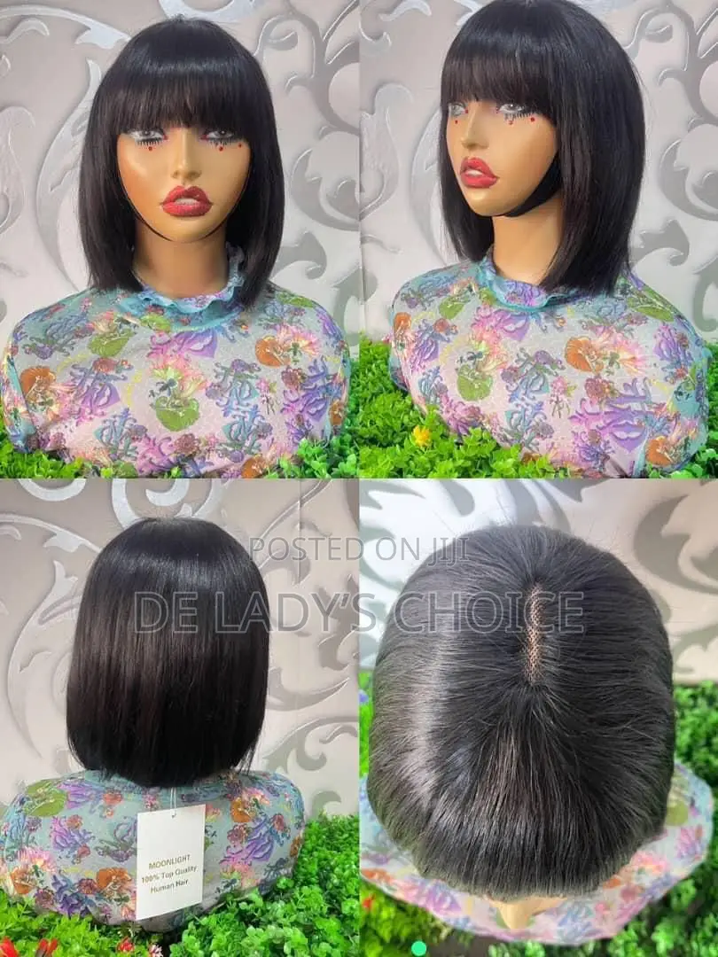 Closure Fringe Wig