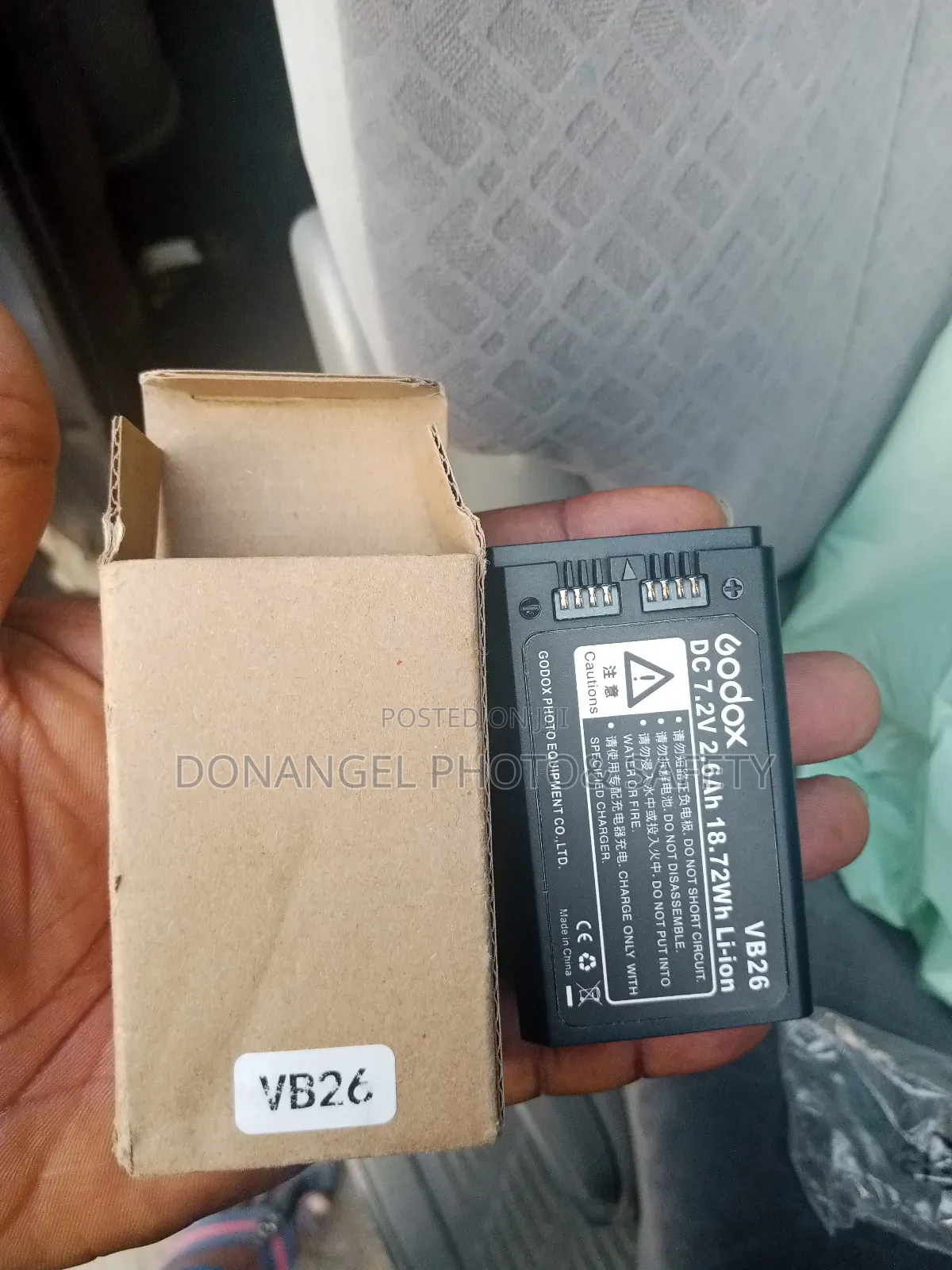 VB26 Godox V1 Battery