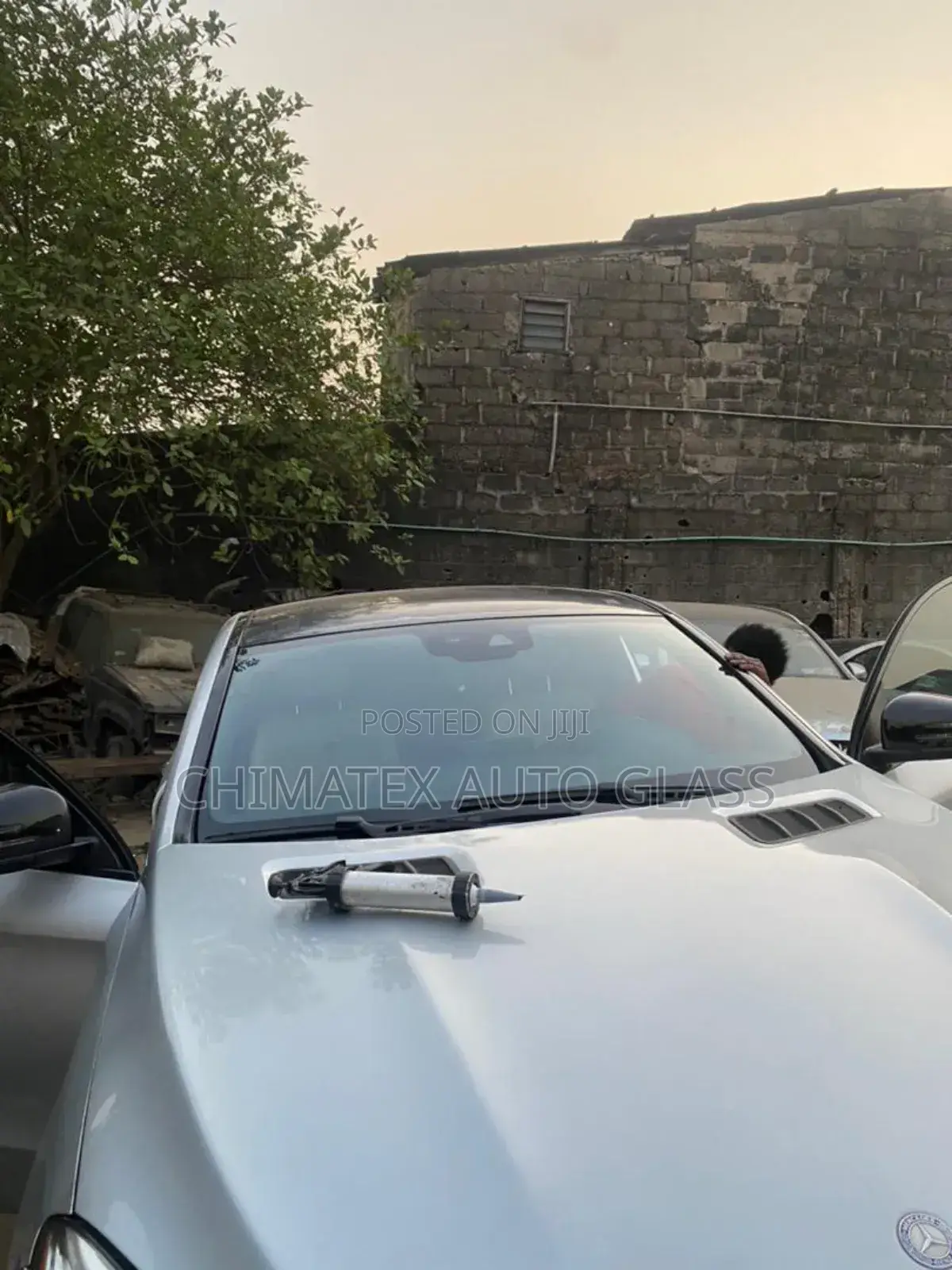 Mercedes Gle43 2018 Coupe Windscreen Installation
