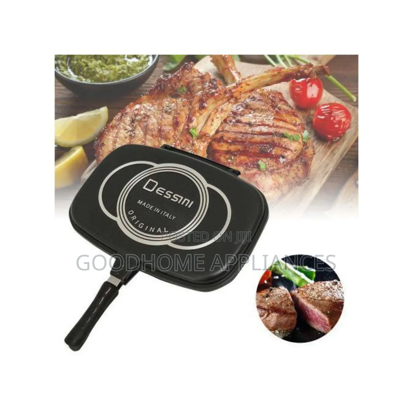 Multiple Sided Grill and Fry Pan 36cm