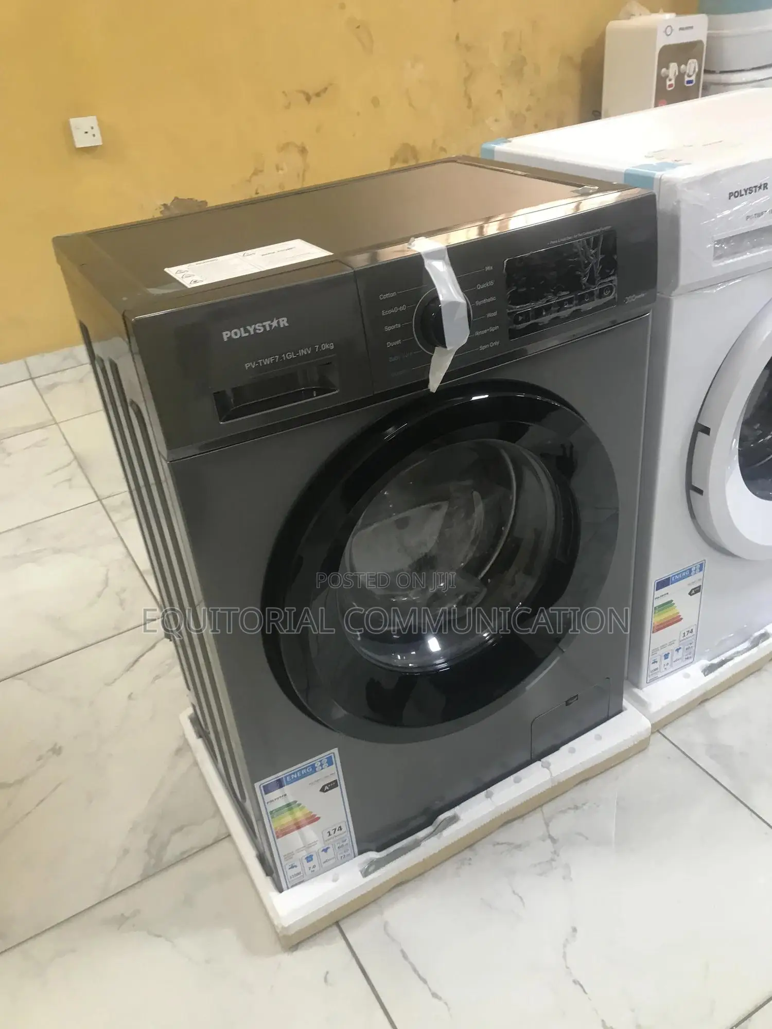 Polystar 6kg Front Load Washing Machine High Spin Speed