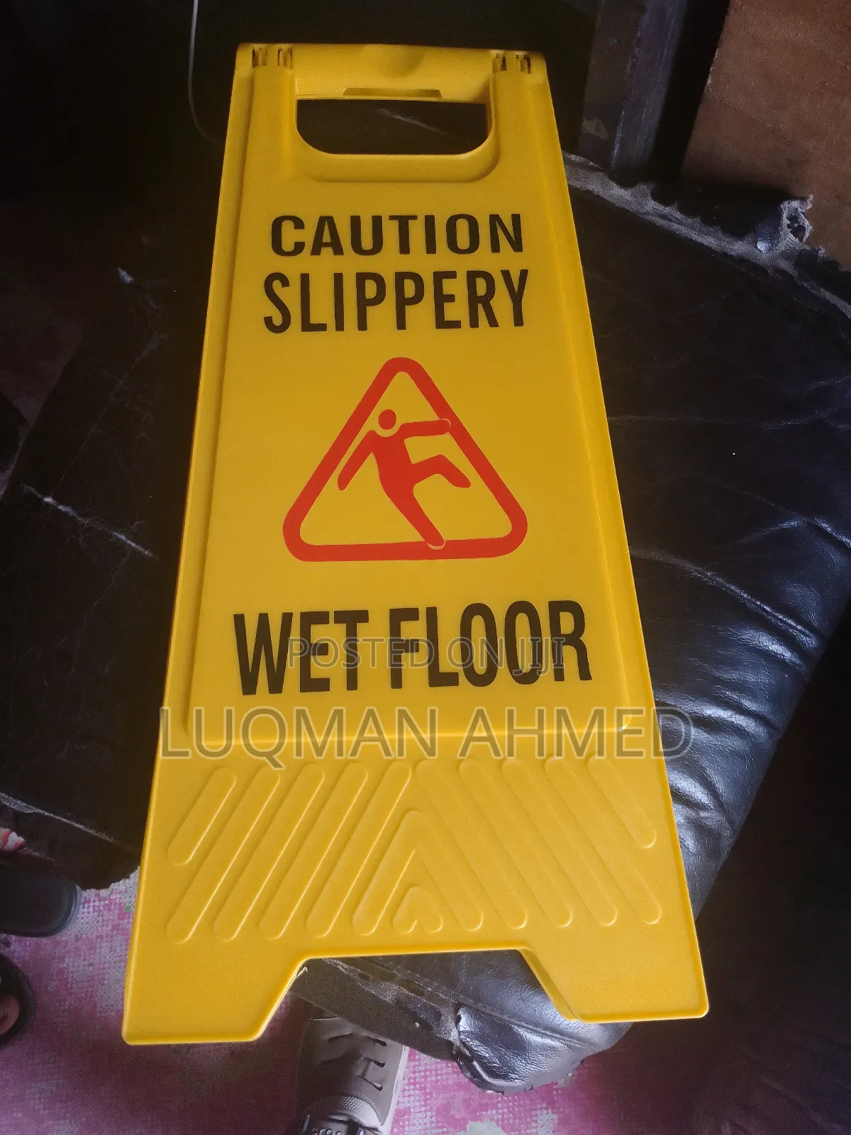 Caution Slippery Wet Floor