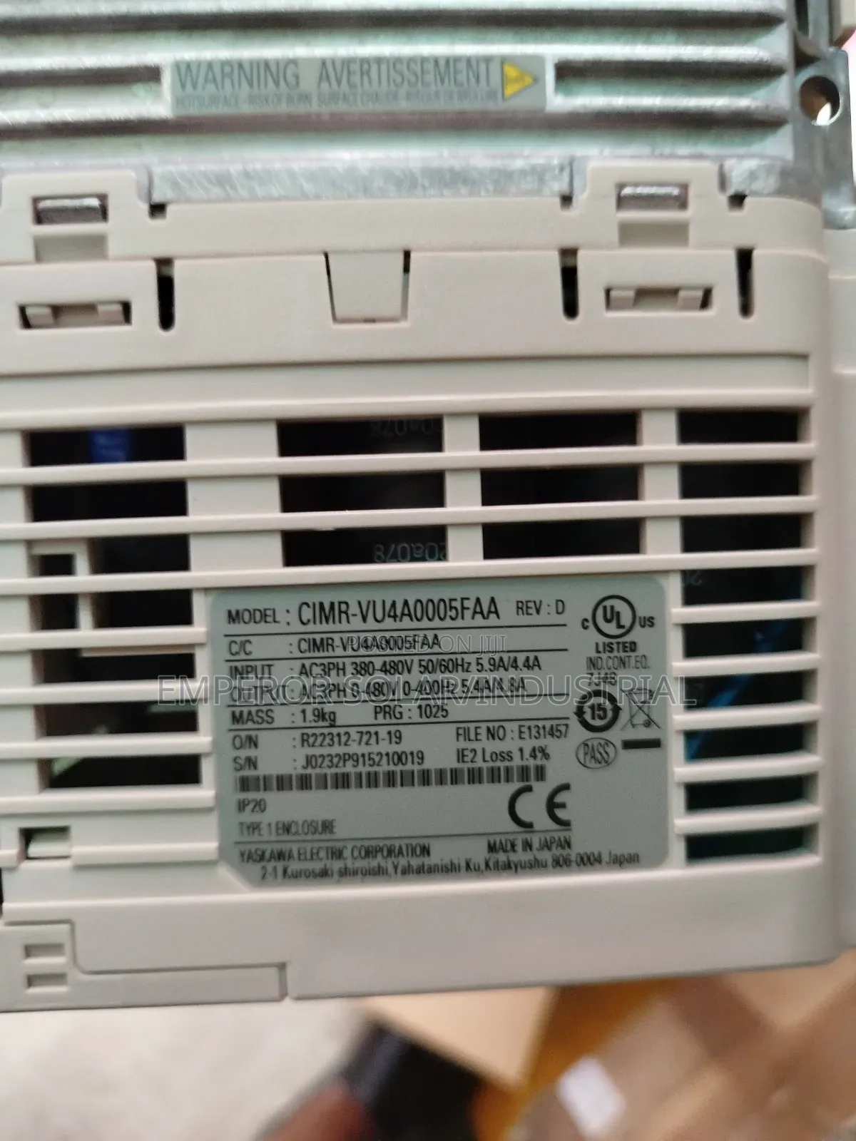 VFD Motor Speed Drive