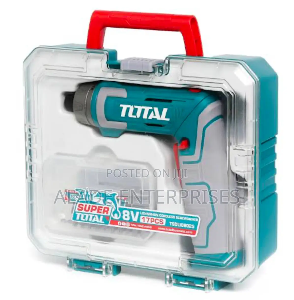 Total Li-Ion Cordless Screwdriver 8V