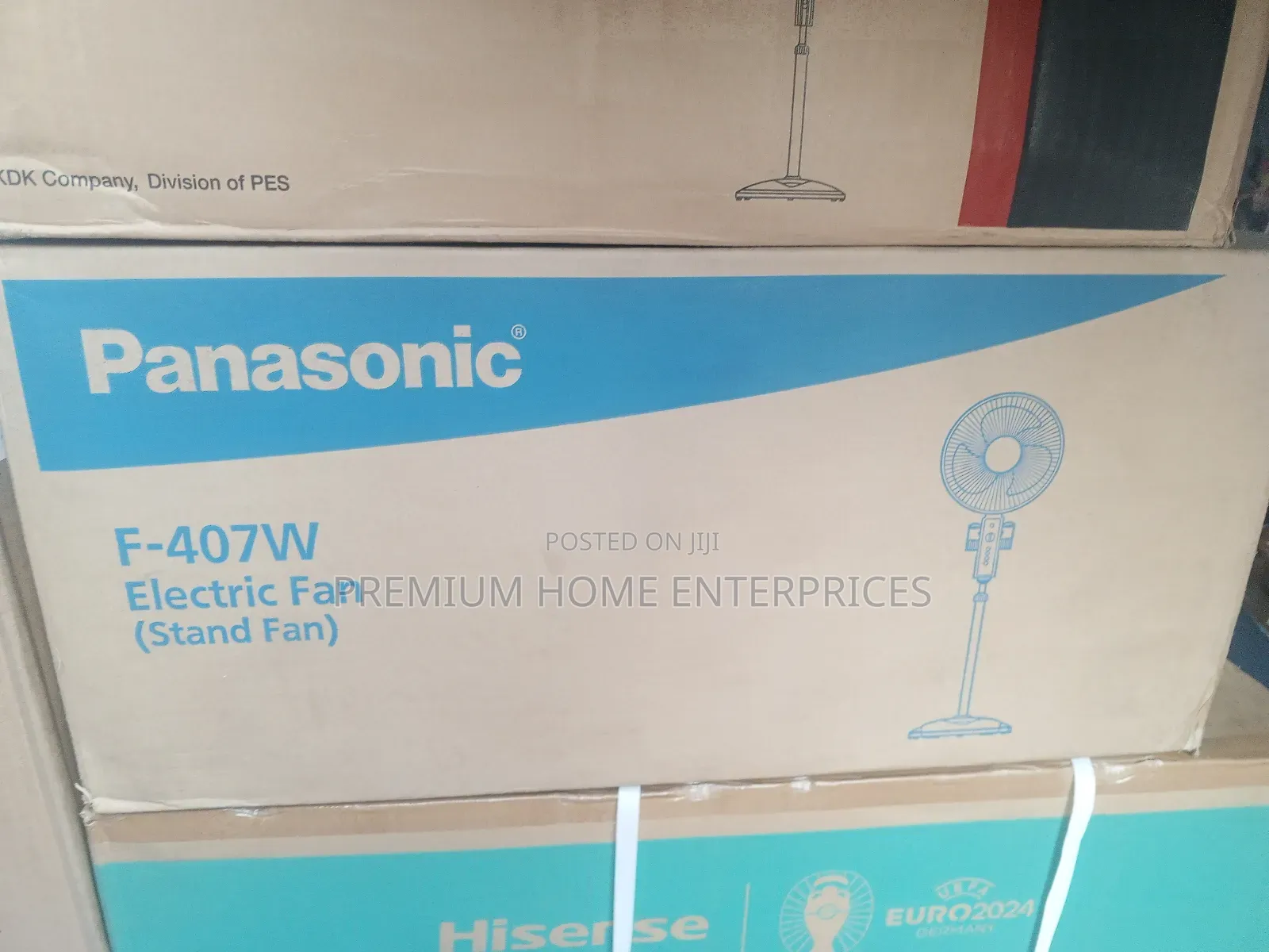 Panasonic F-407w 220 Volts Stand Fan With Timer