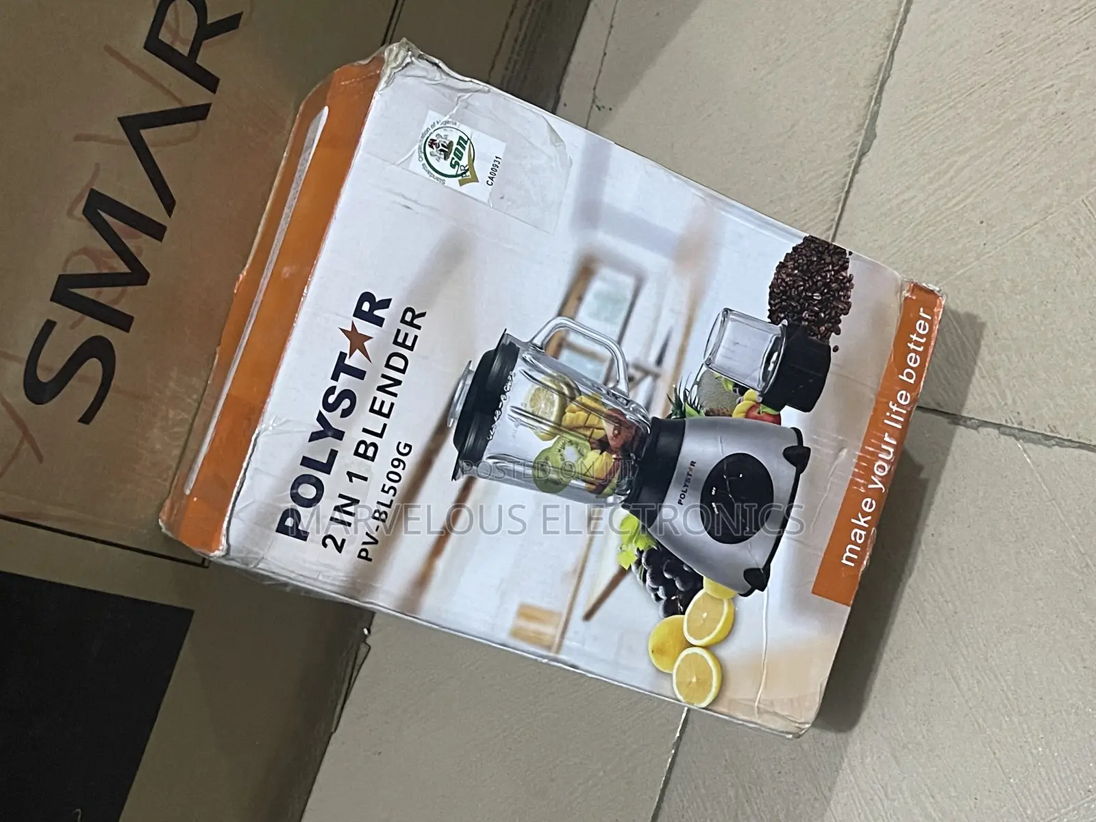 Brand New Super Polystar Blender With Warranty