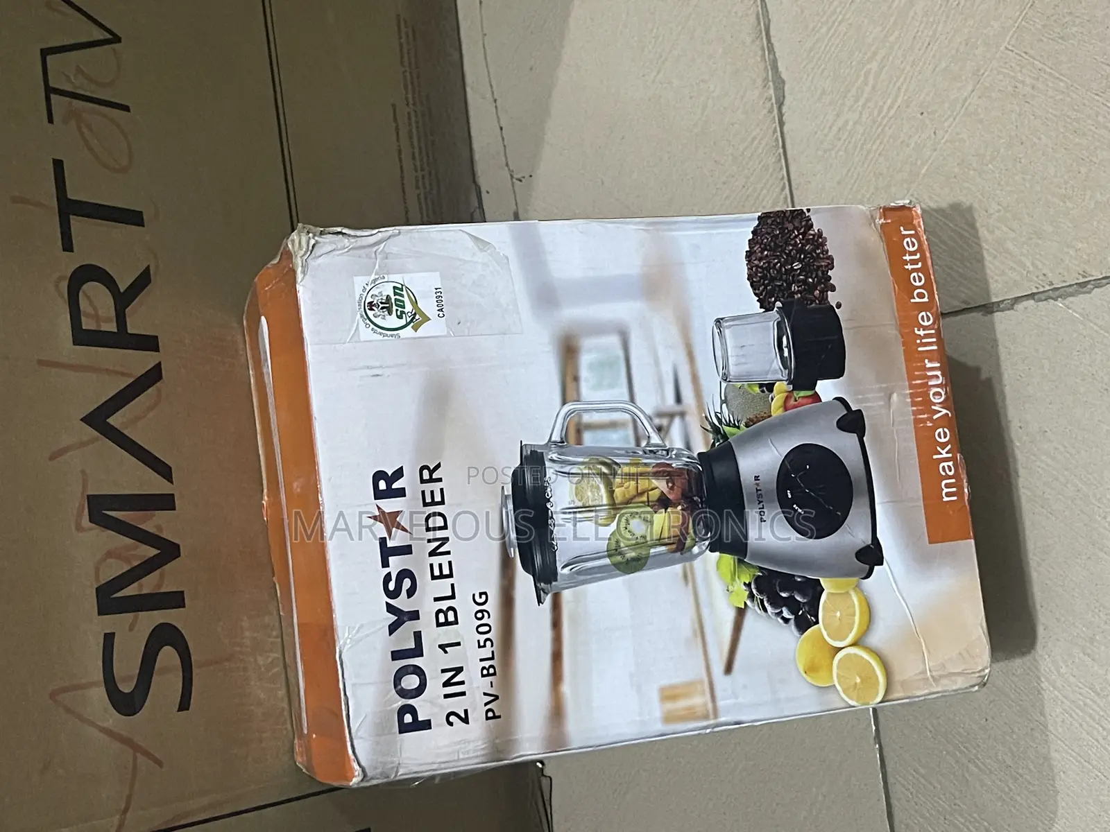 Brand New Super Polystar Blender With Warranty