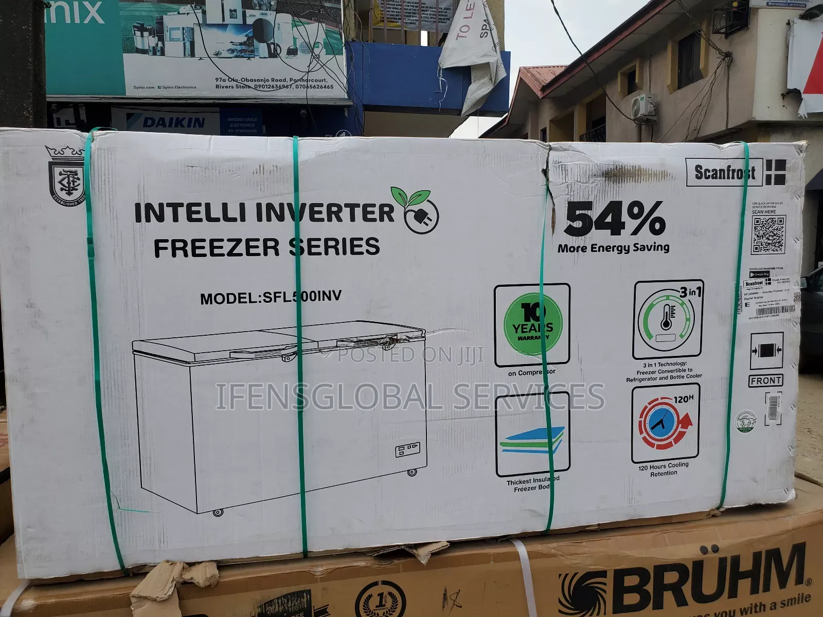 Inverter Scanfrost Freezer