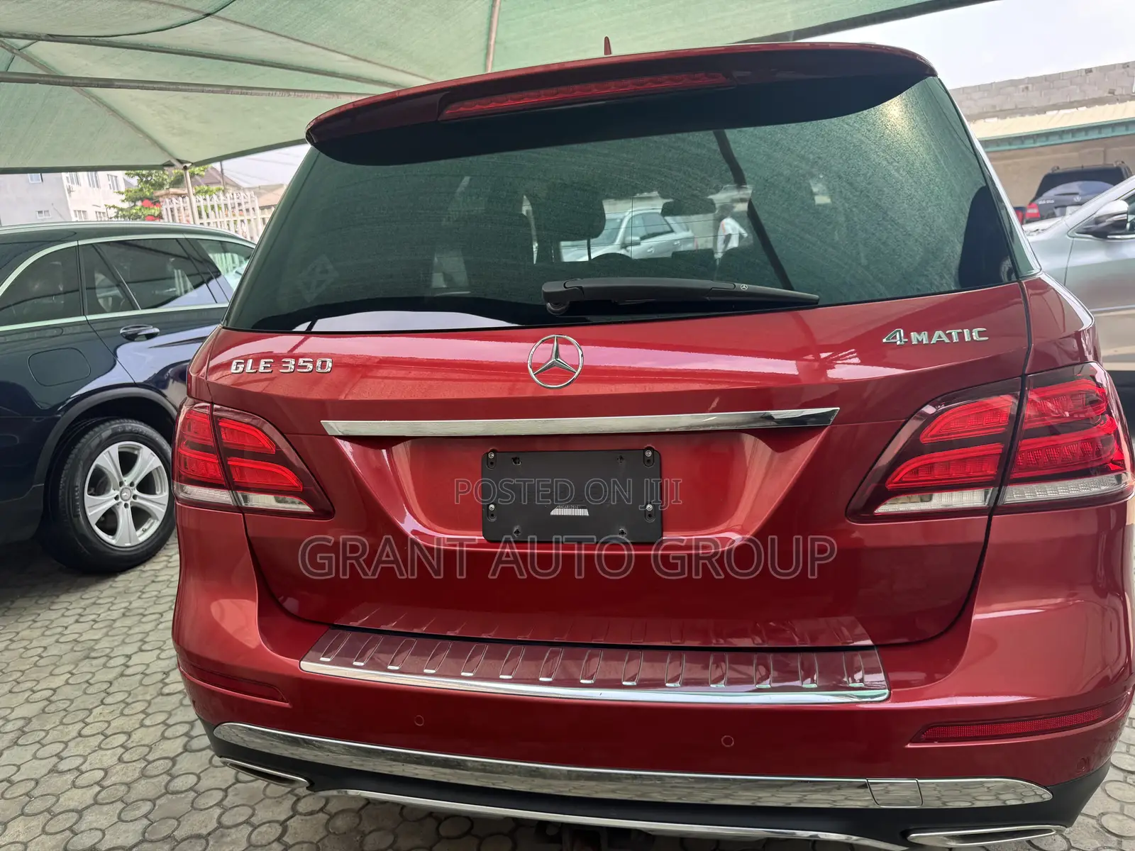 Mercedes-Benz GLE-Class GLE 350d 4MATIC 2016 Red