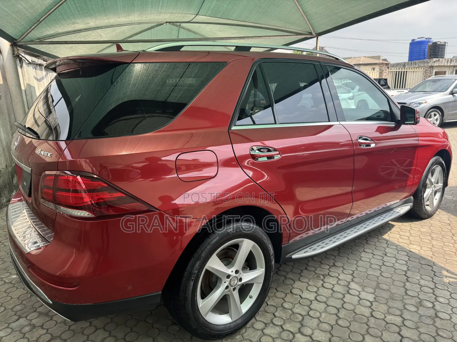 Mercedes-Benz GLE-Class GLE 350d 4MATIC 2016 Red