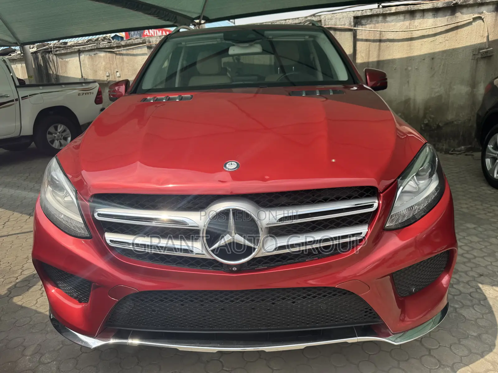 Mercedes-Benz GLE-Class GLE 350d 4MATIC 2016 Red