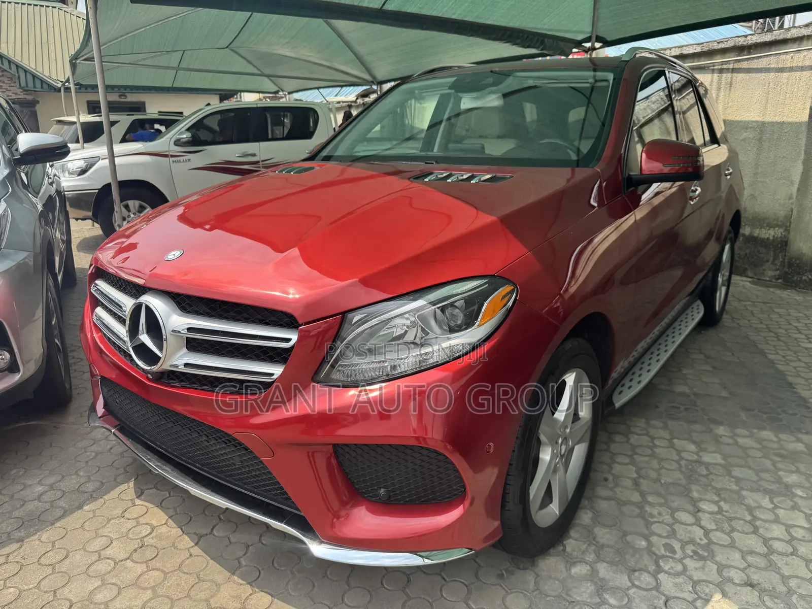 Mercedes-Benz GLE-Class GLE 350d 4MATIC 2016 Red