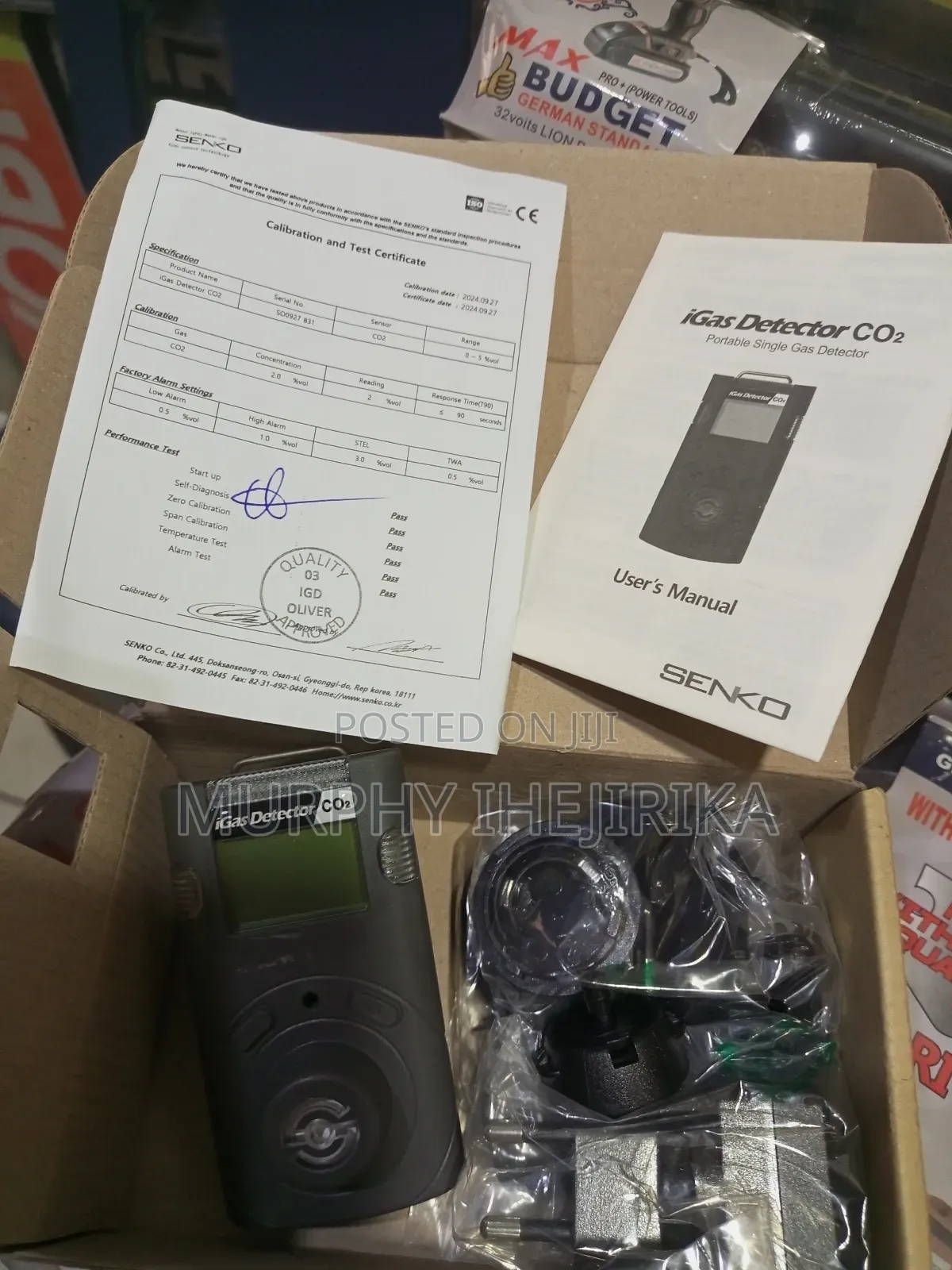 I Gas Detector Co2