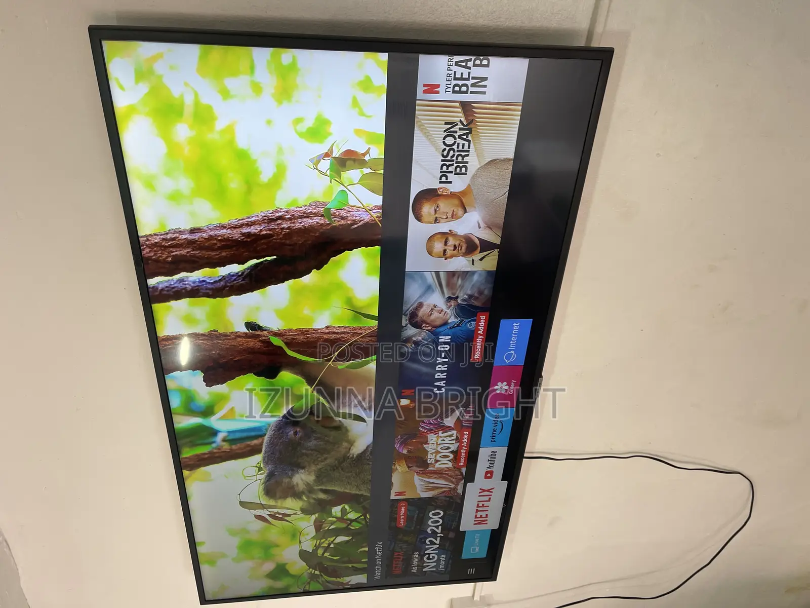 Neatly Foreign Use Samsung, Smart TV 49inch