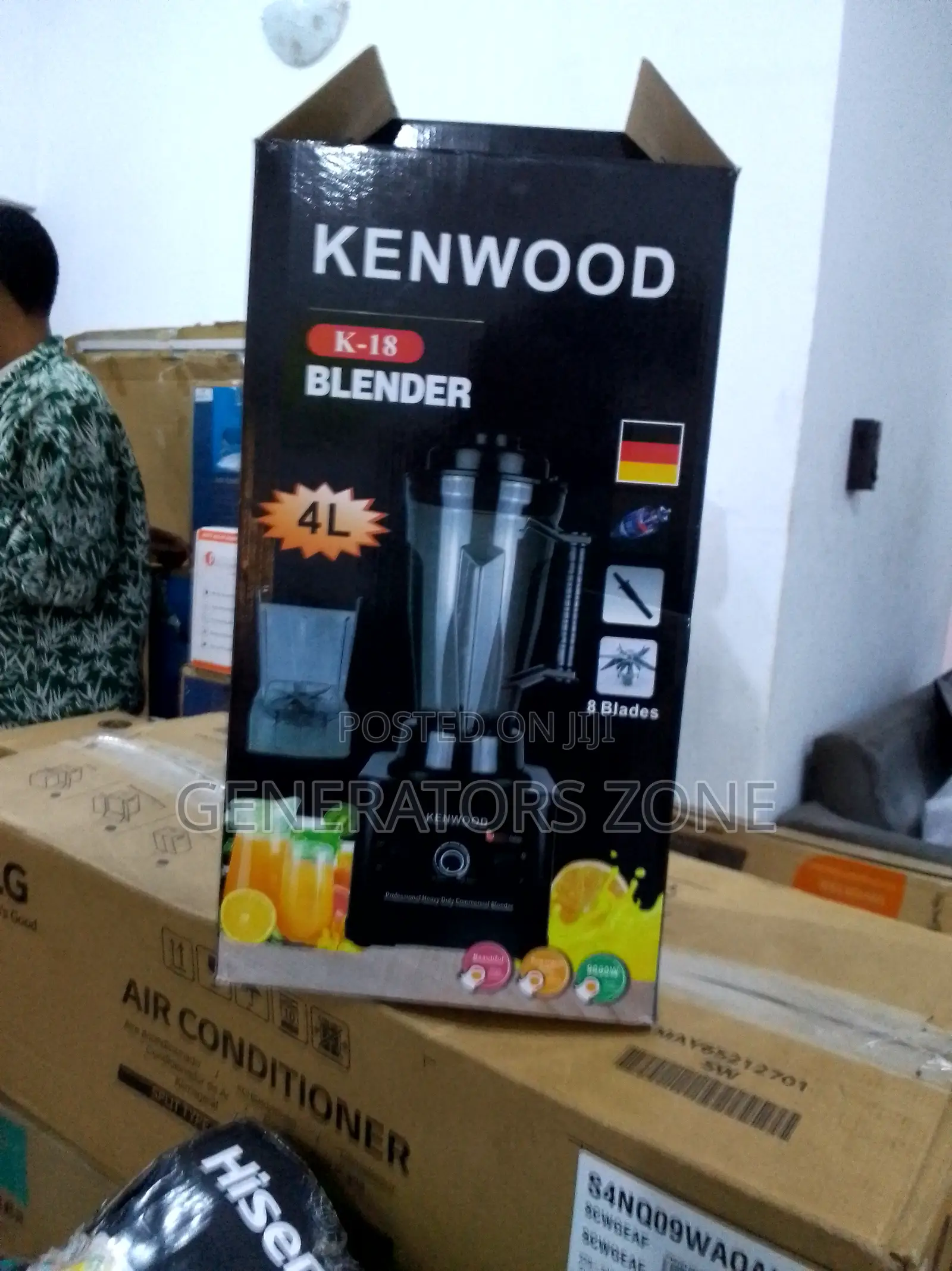 Sturdy and Long-Lasting / 4L Kenwood K-18