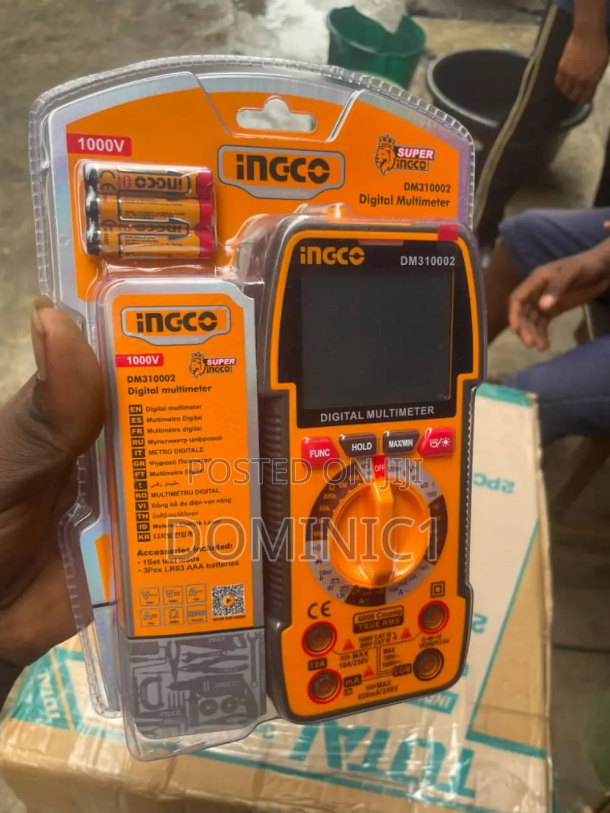 Ingco Digital Multimeter 1000v