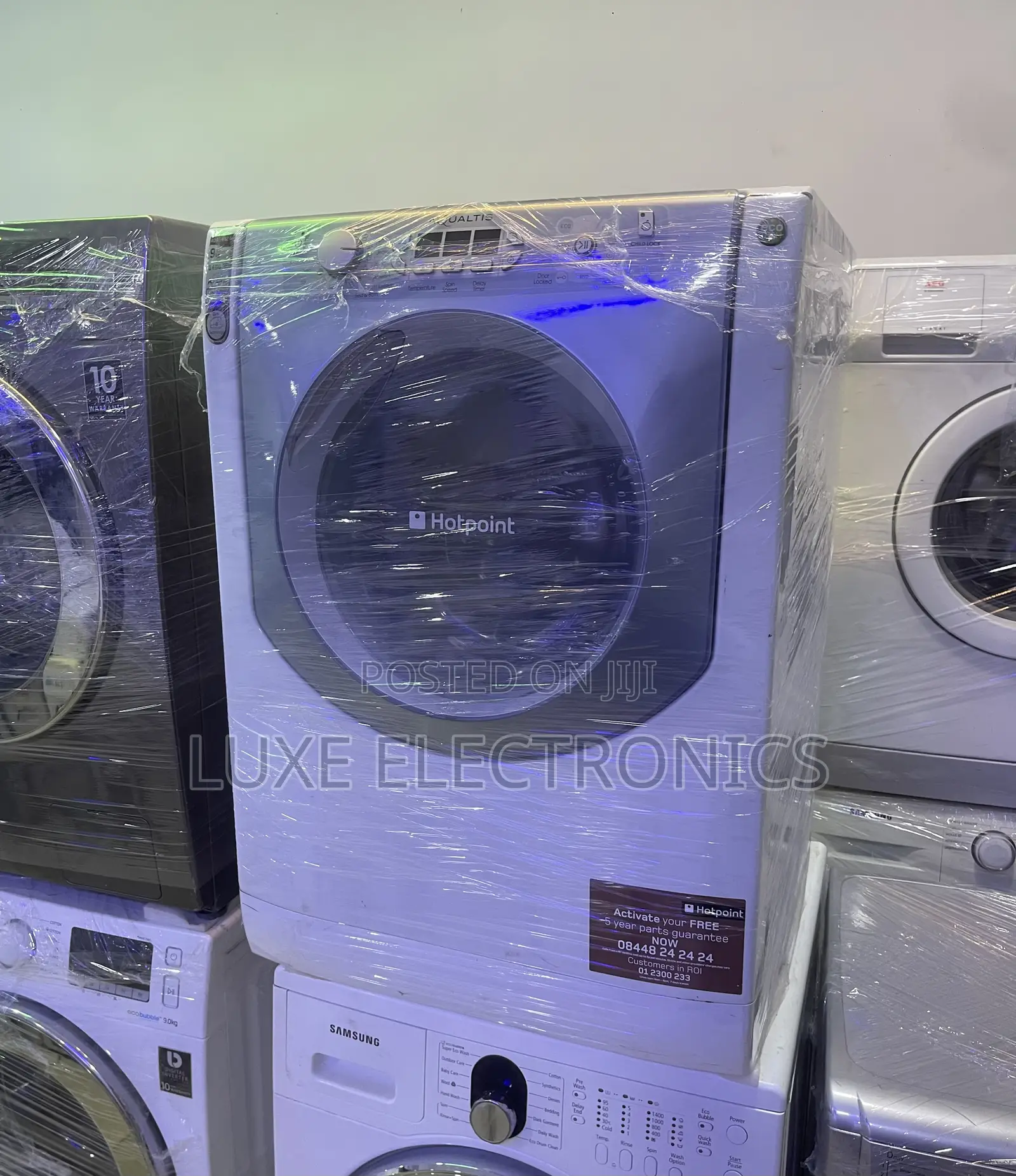 9kg HOTPOINT Inverter Front Loader Washing Machine