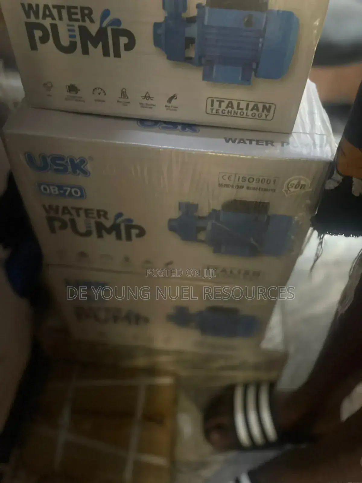 U. S. K Water Pump Italian Technology 0.5hp
