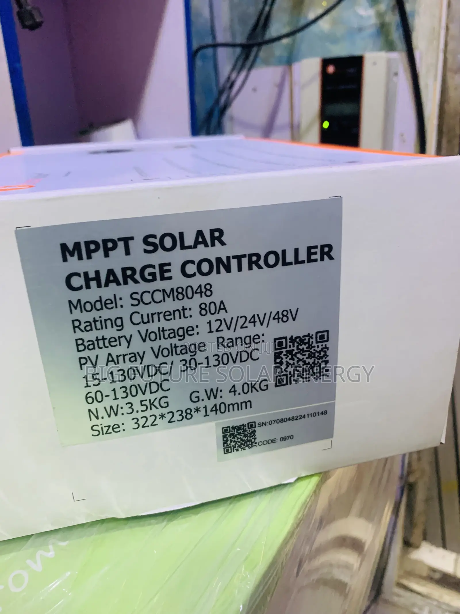 80amps Felicity Charge Controller 12/48v