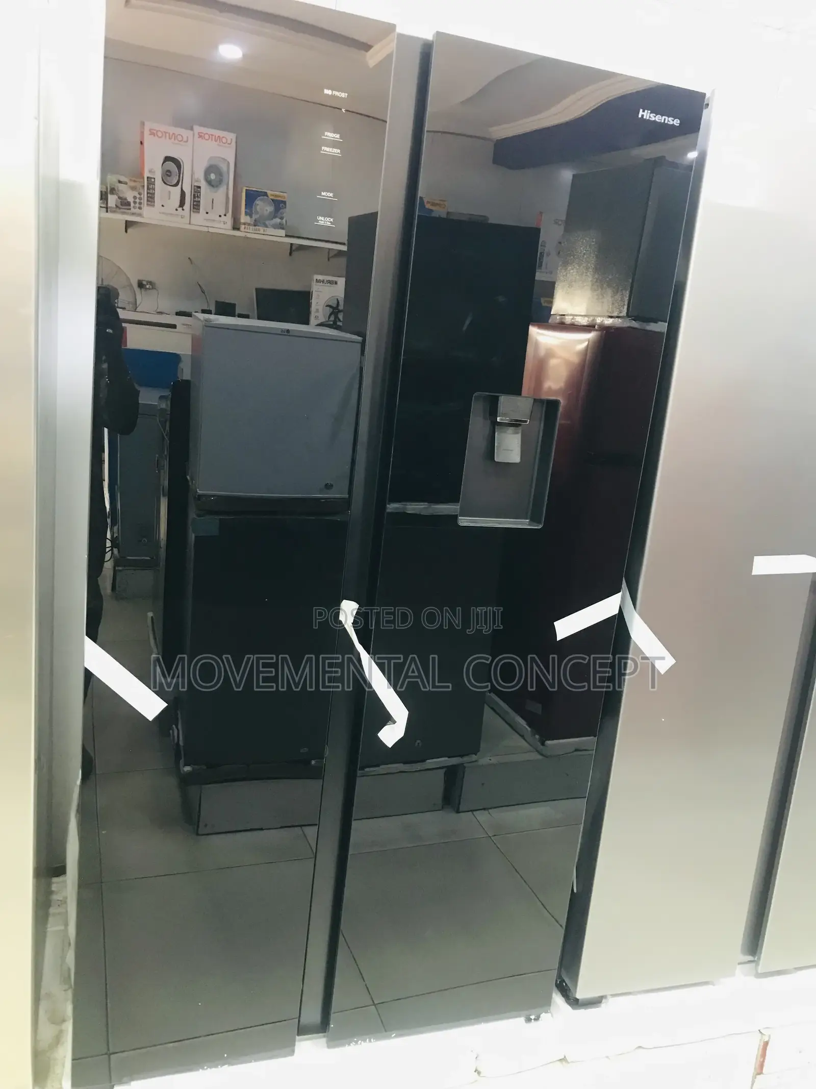 Hisense Side by Side Refrigerator 514litres