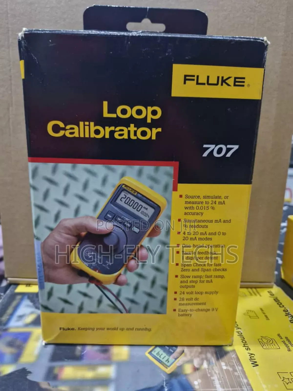 Fluke 707 Current Loop Calibrator With Quick Click Knob