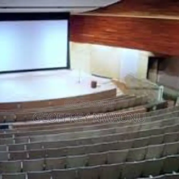 144 X144 Motorized Projector Screen|Remote-Controlled Screen