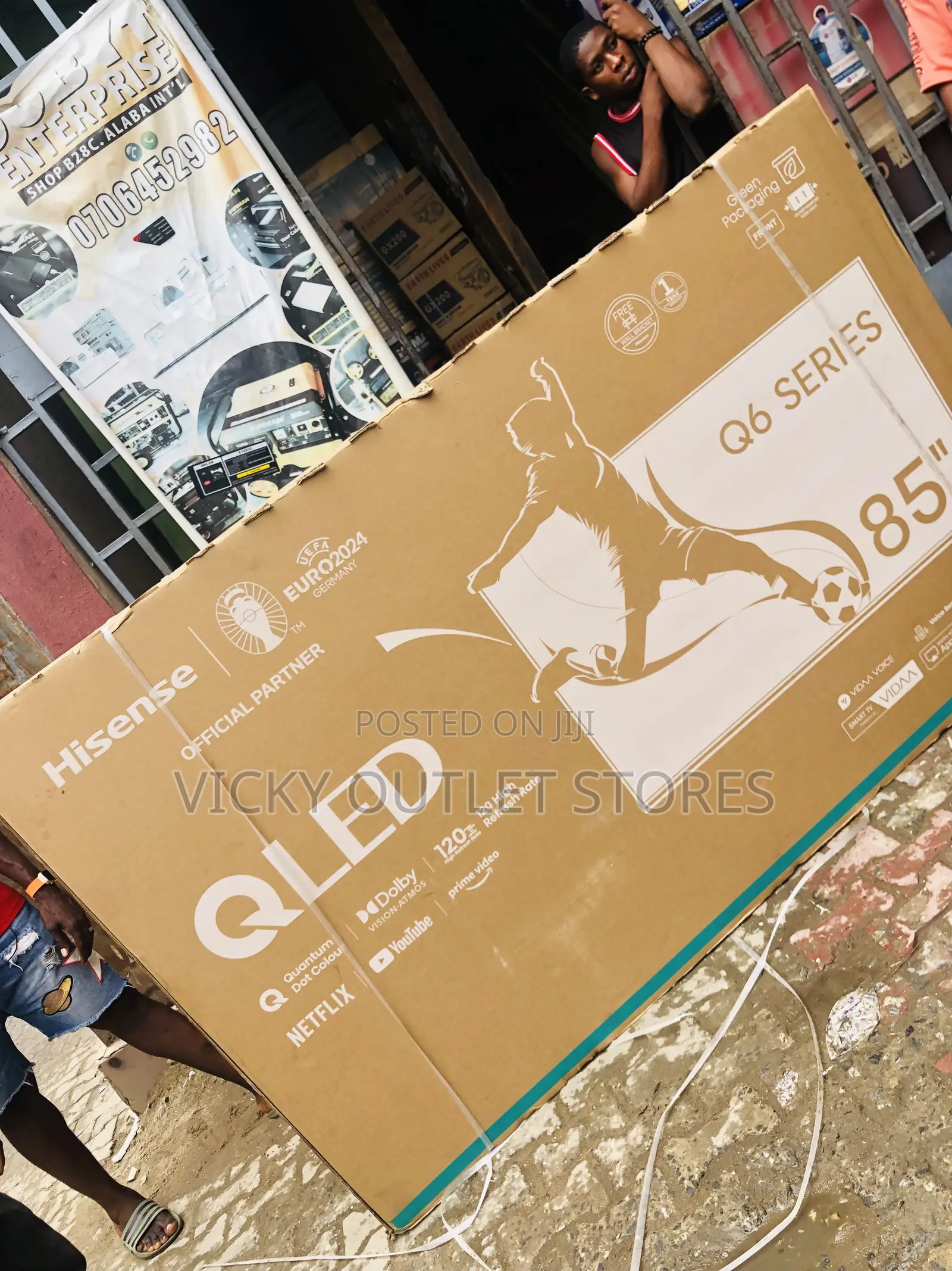 Hisense 85” Inches QLED Smart TV