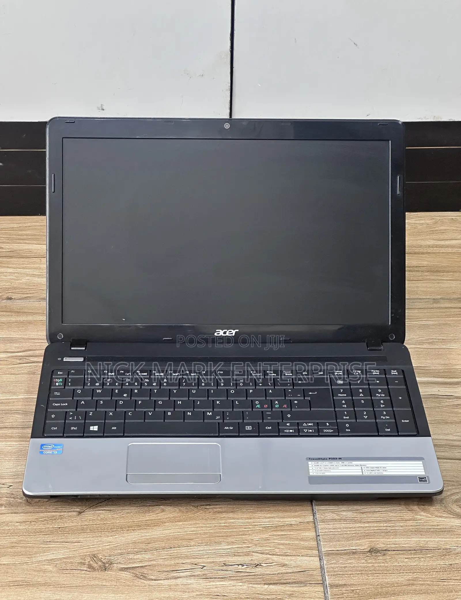 Laptop Acer TravelMate P253 M 4GB Intel Core I3 HDD 750GB