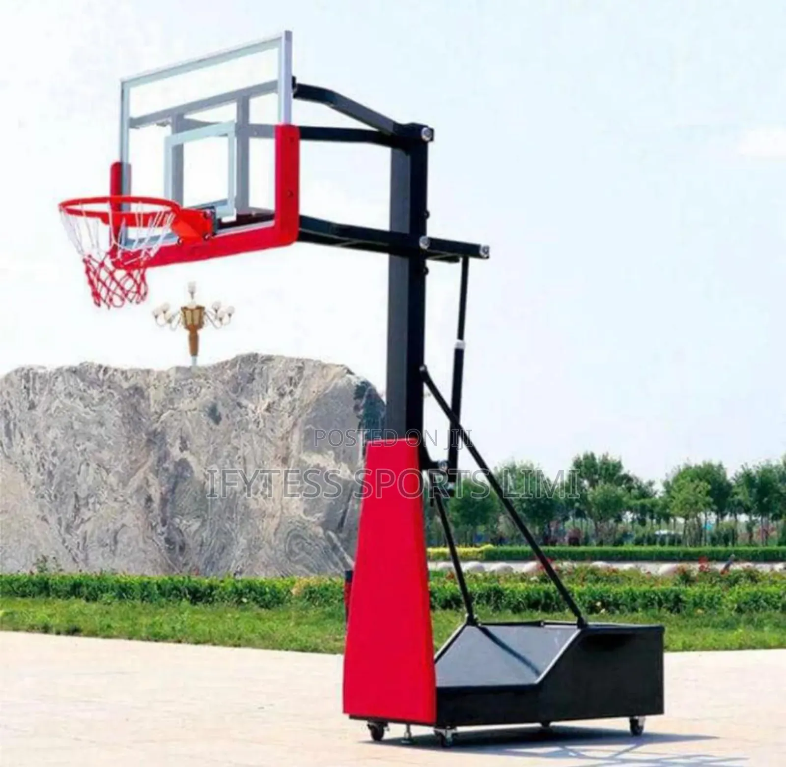 Olympic Basketball Upright