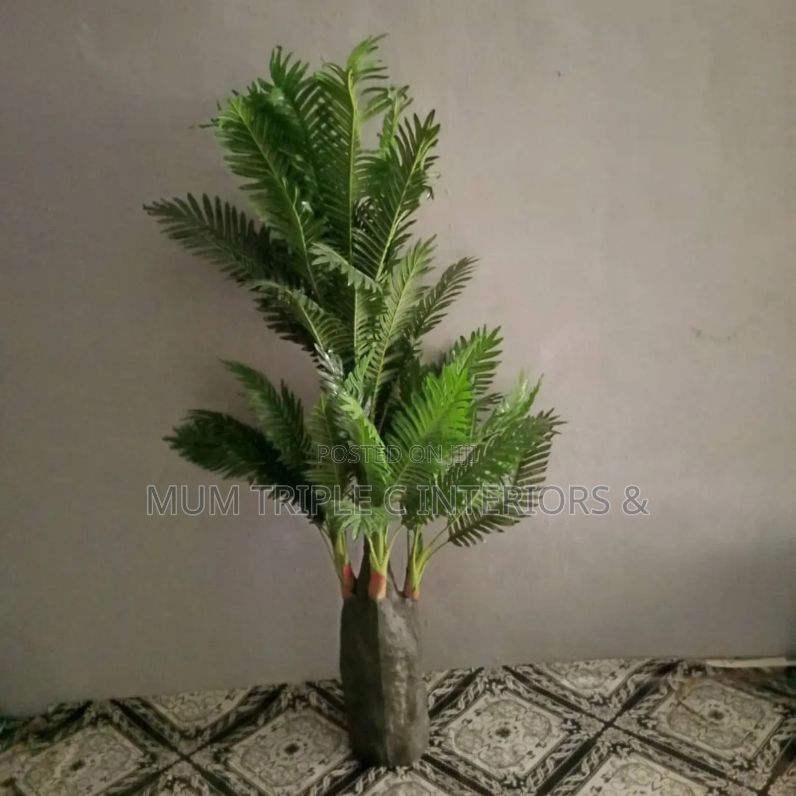 Artificial Flowers and Vase.