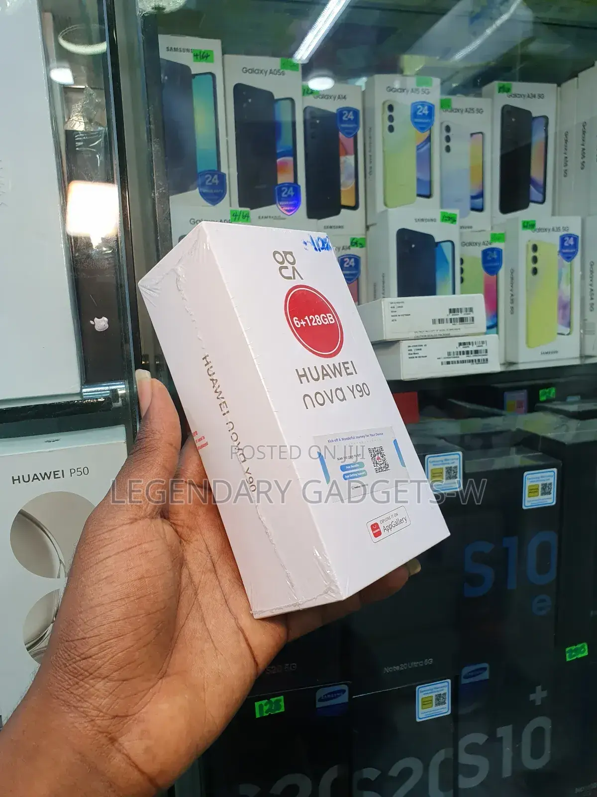 New Huawei Nova Y90 128 GB Blue