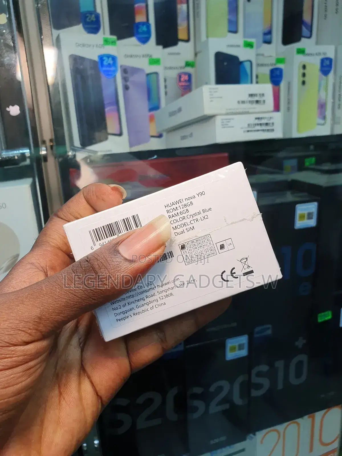 New Huawei Nova Y90 128 GB Blue